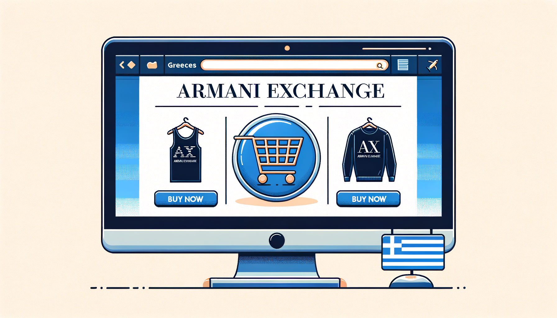 Buy Armani Exchange Greece Online