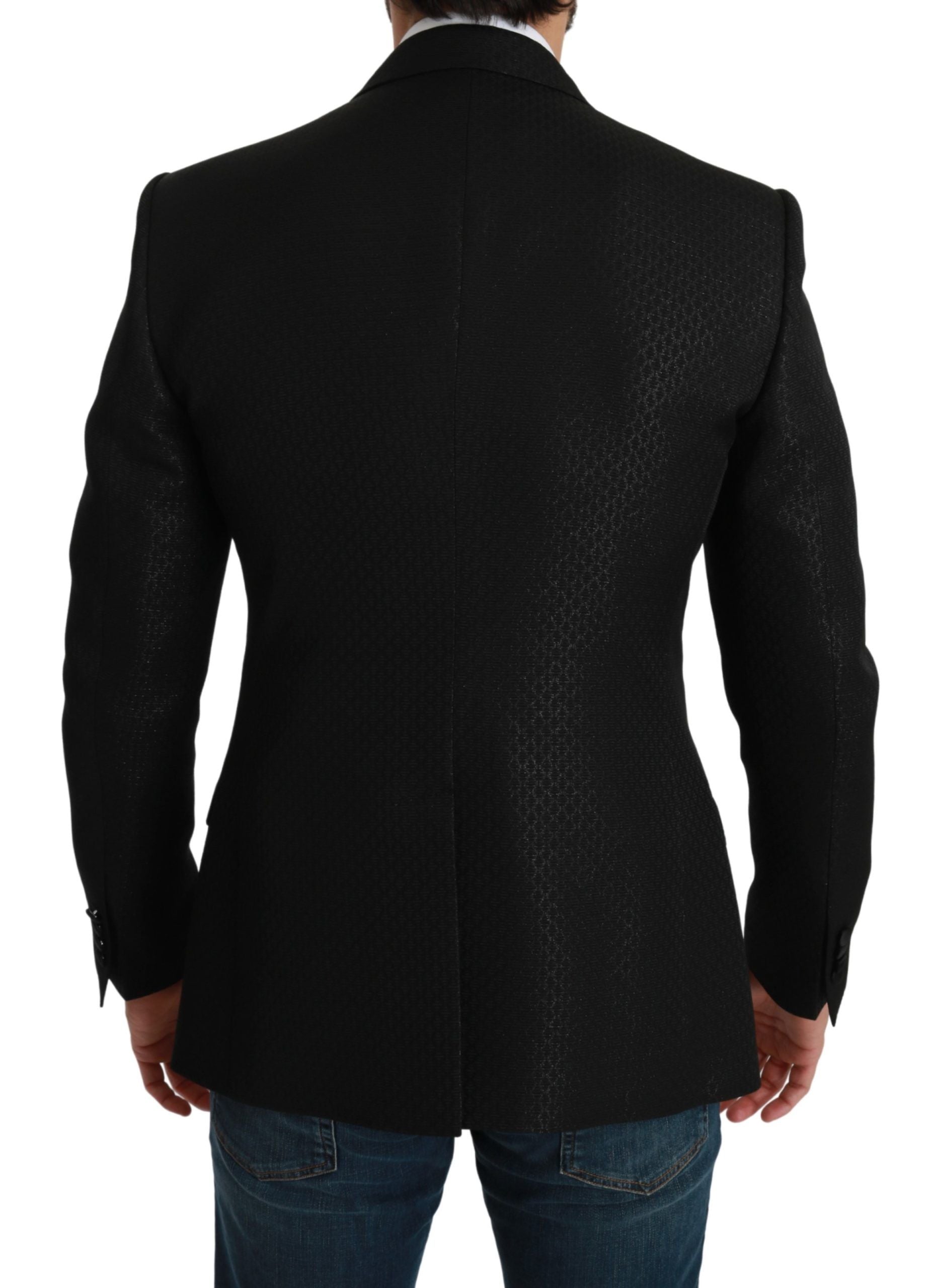 Μπουφάν Dolce &amp; Gabbana Slim Fit Martini Black Blazer