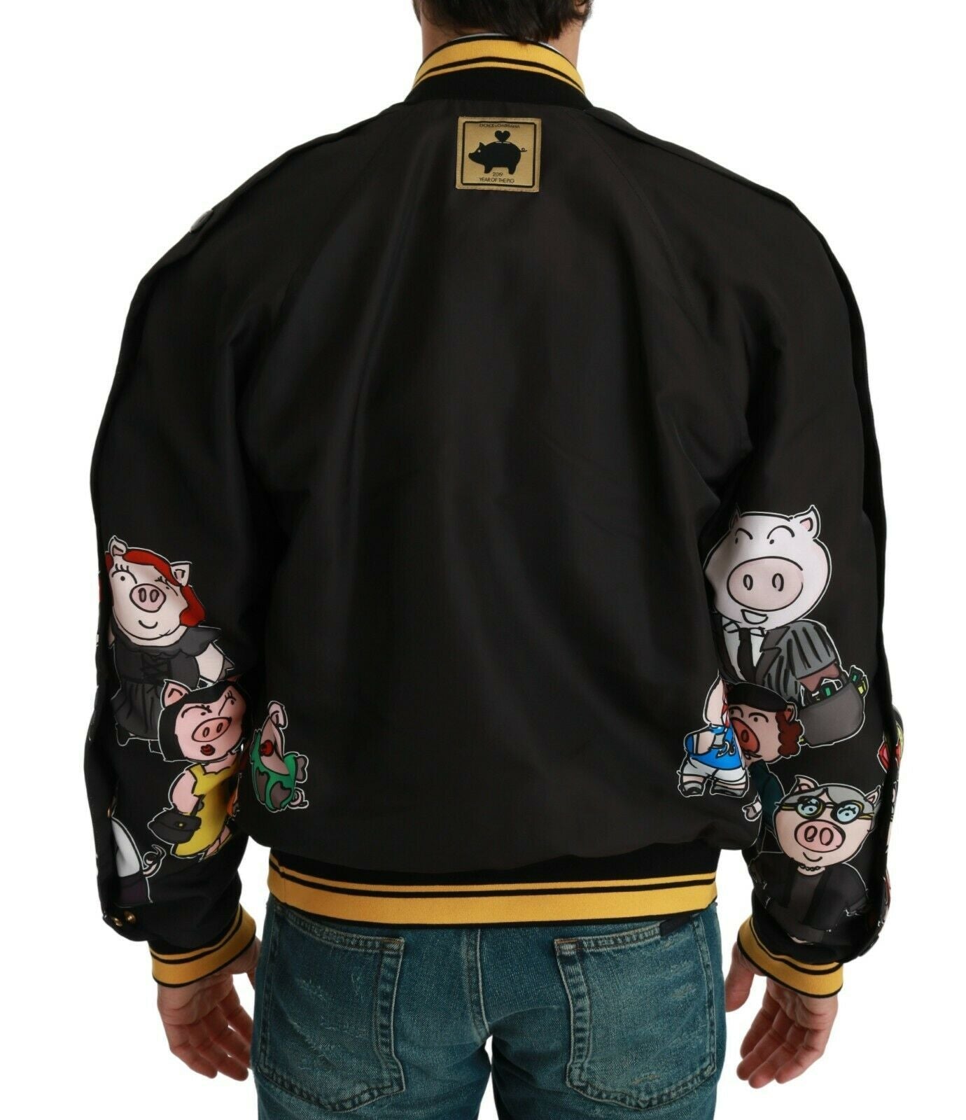 Μπουφάν Dolce &amp; Gabbana Multicolor Motive Bomber Style