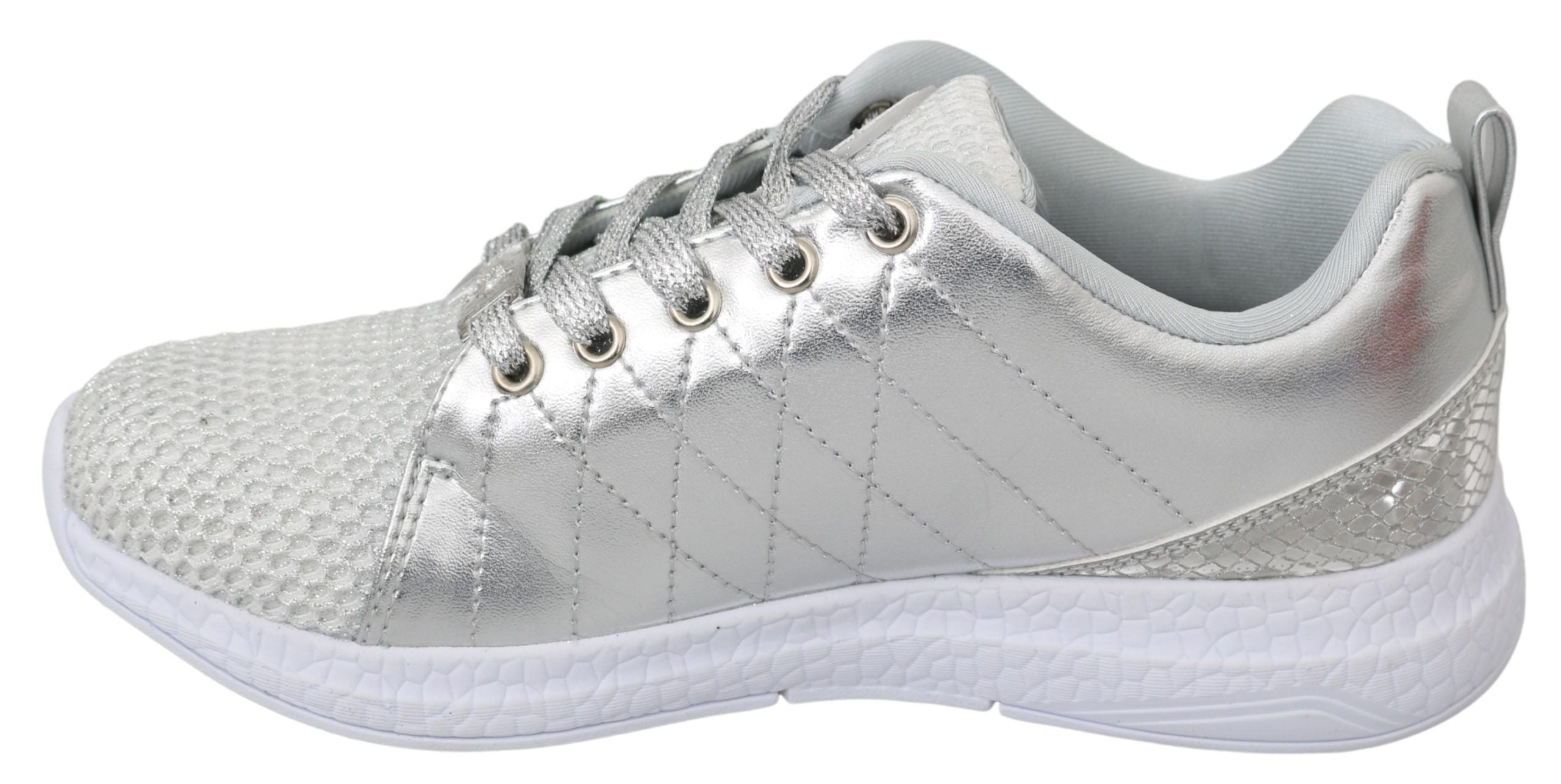 Philipp Plein Sleek Silver Sneakers για Trendsetters