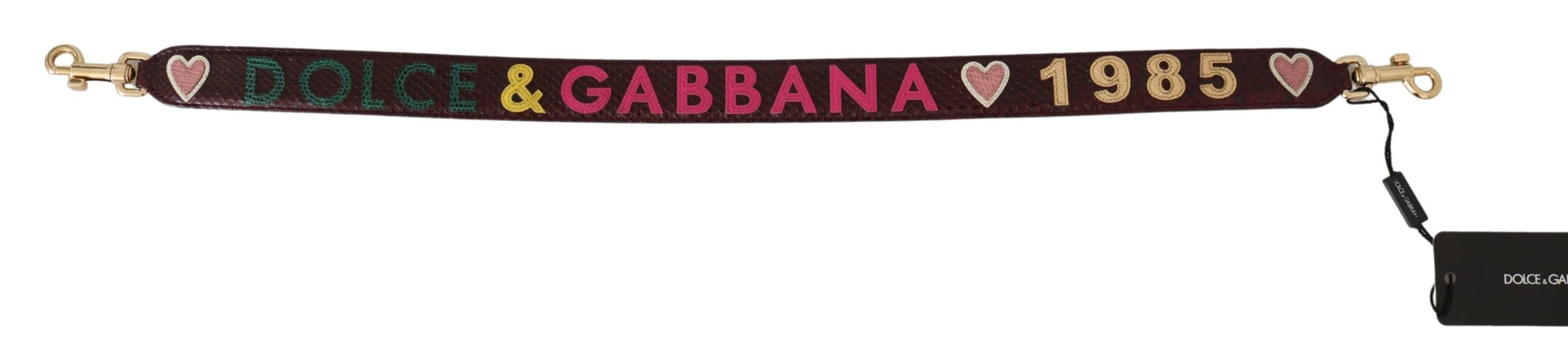 Αξεσουάρ Dolce &amp; Gabbana Exquisite Bordeaux Shoulder Strap