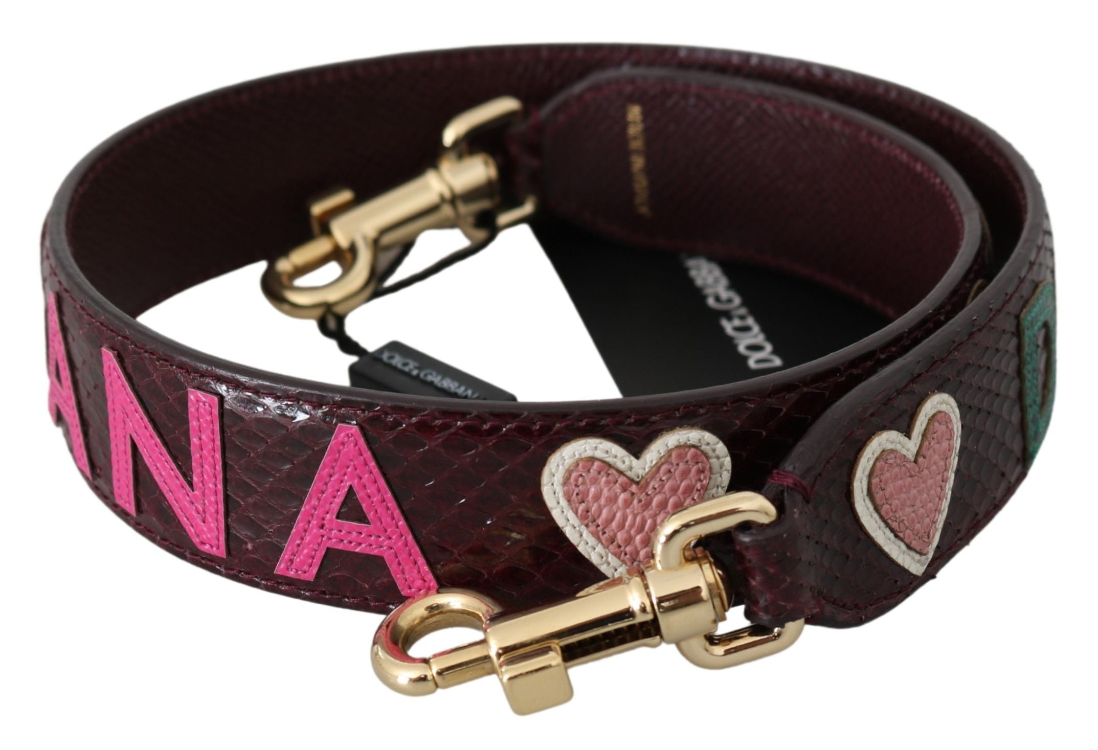 Αξεσουάρ Dolce &amp; Gabbana Exquisite Bordeaux Shoulder Strap