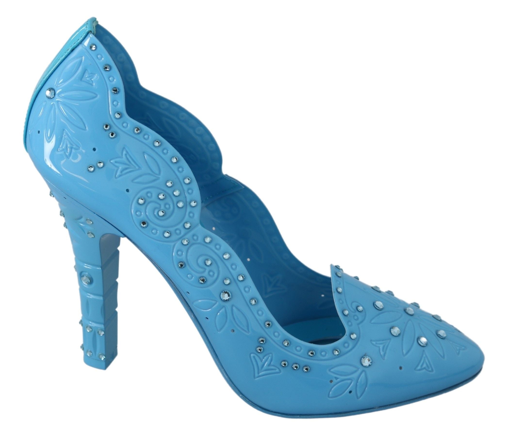 Αντλίες Dolce &amp; Gabbana Crystal Embellished Blue Cinderella Pumps