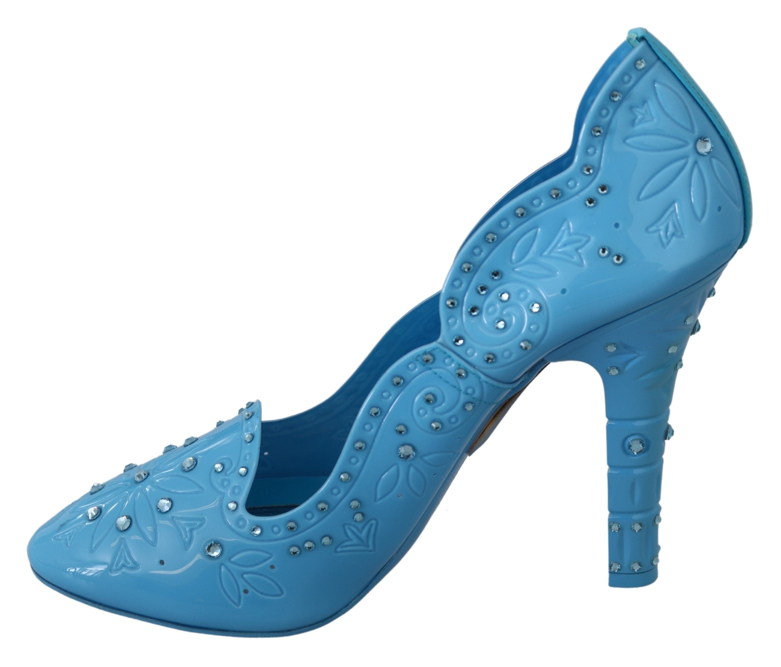 Αντλίες Dolce &amp; Gabbana Crystal Embellished Blue Cinderella Pumps