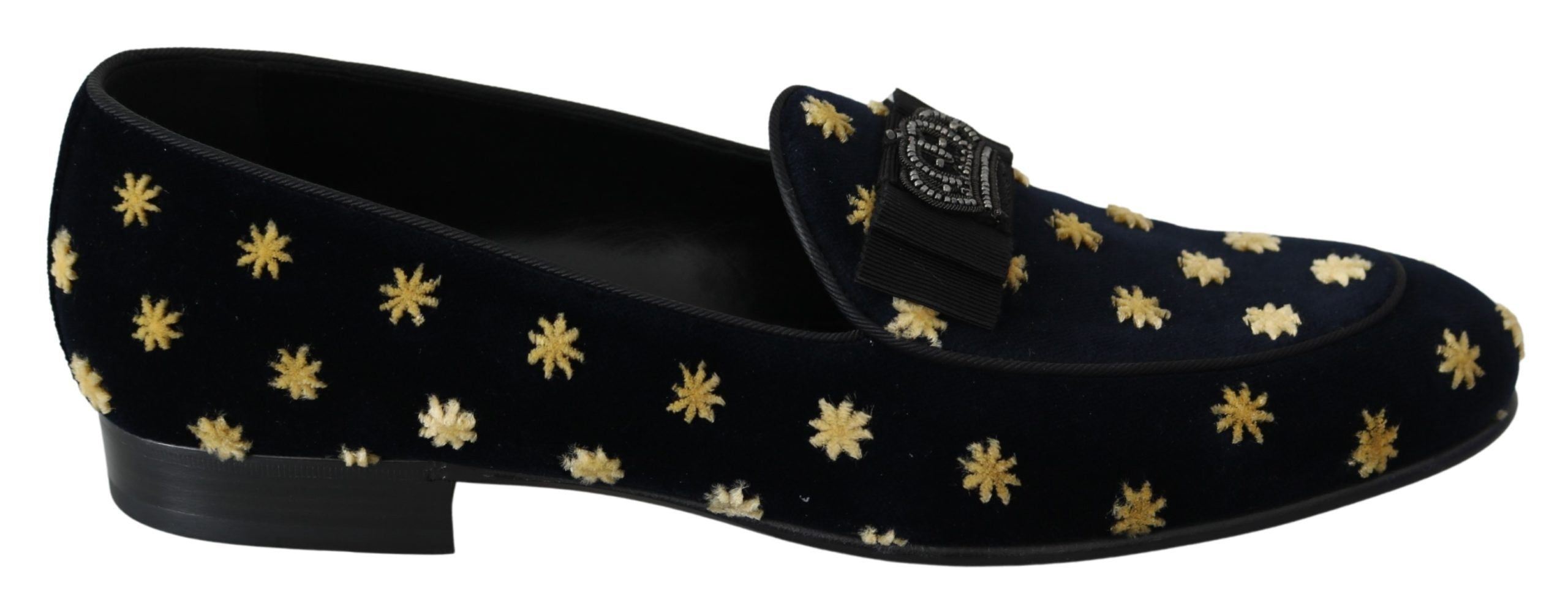 Κομψά Loafers με βελούδινο στέμμα Dolce &amp; Gabbana