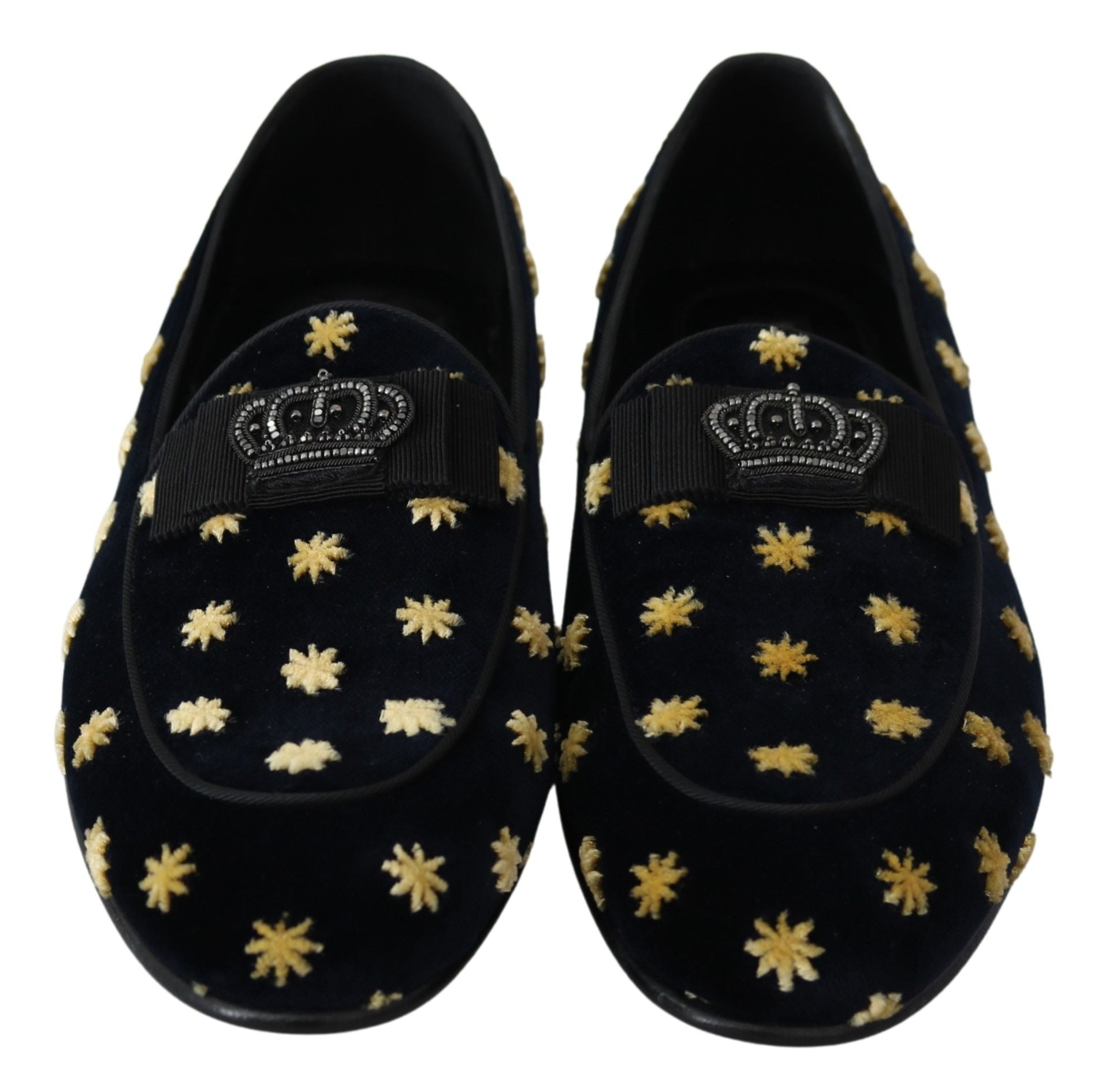 Κομψά Loafers με βελούδινο στέμμα Dolce &amp; Gabbana