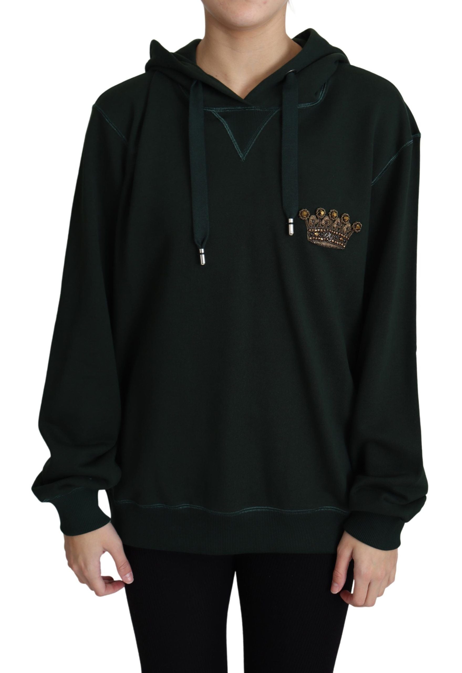 Dolce & Gabbana Regal Crown Κεντητό Hoodie