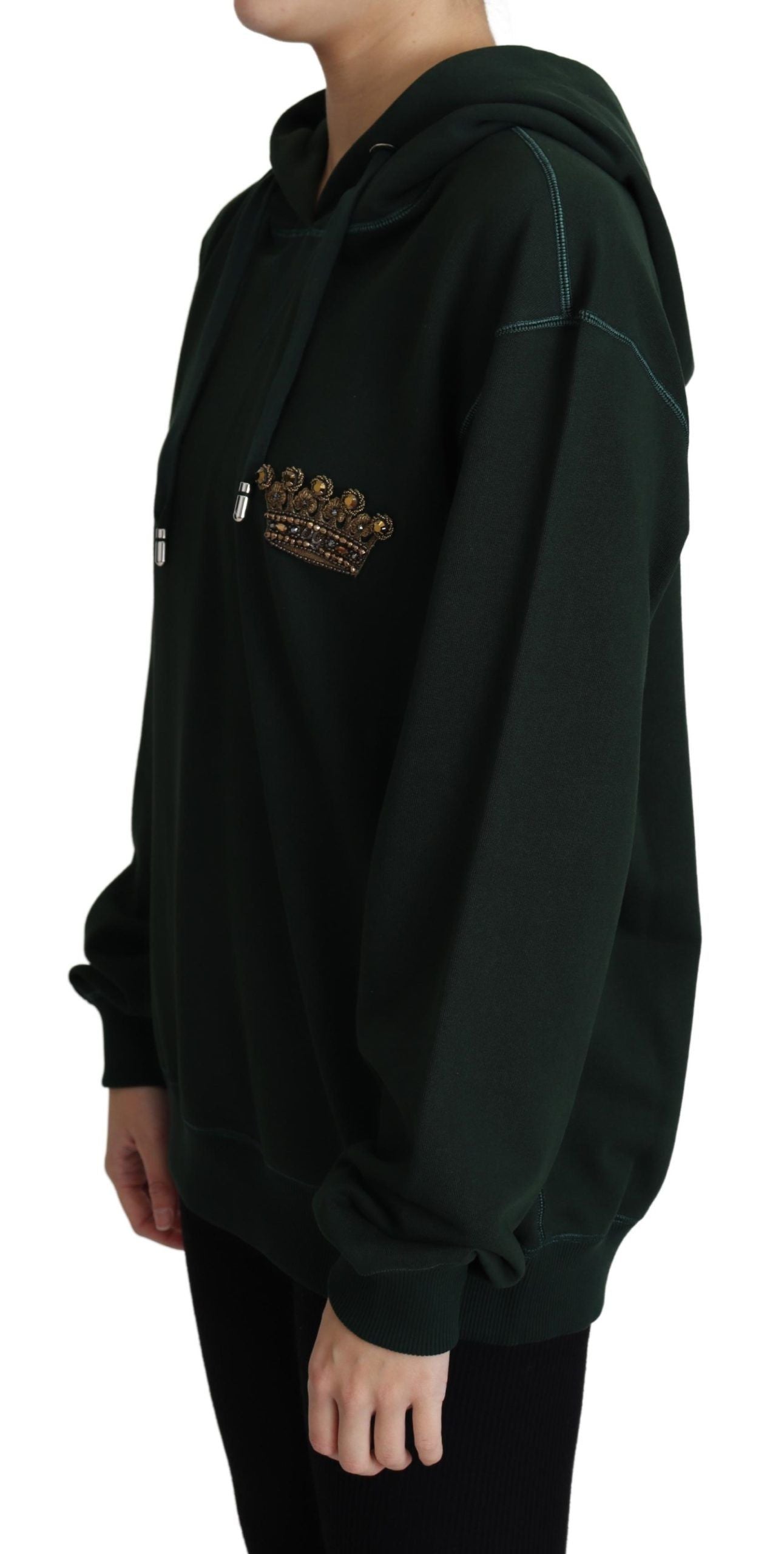 Dolce & Gabbana Regal Crown Κεντητό Hoodie