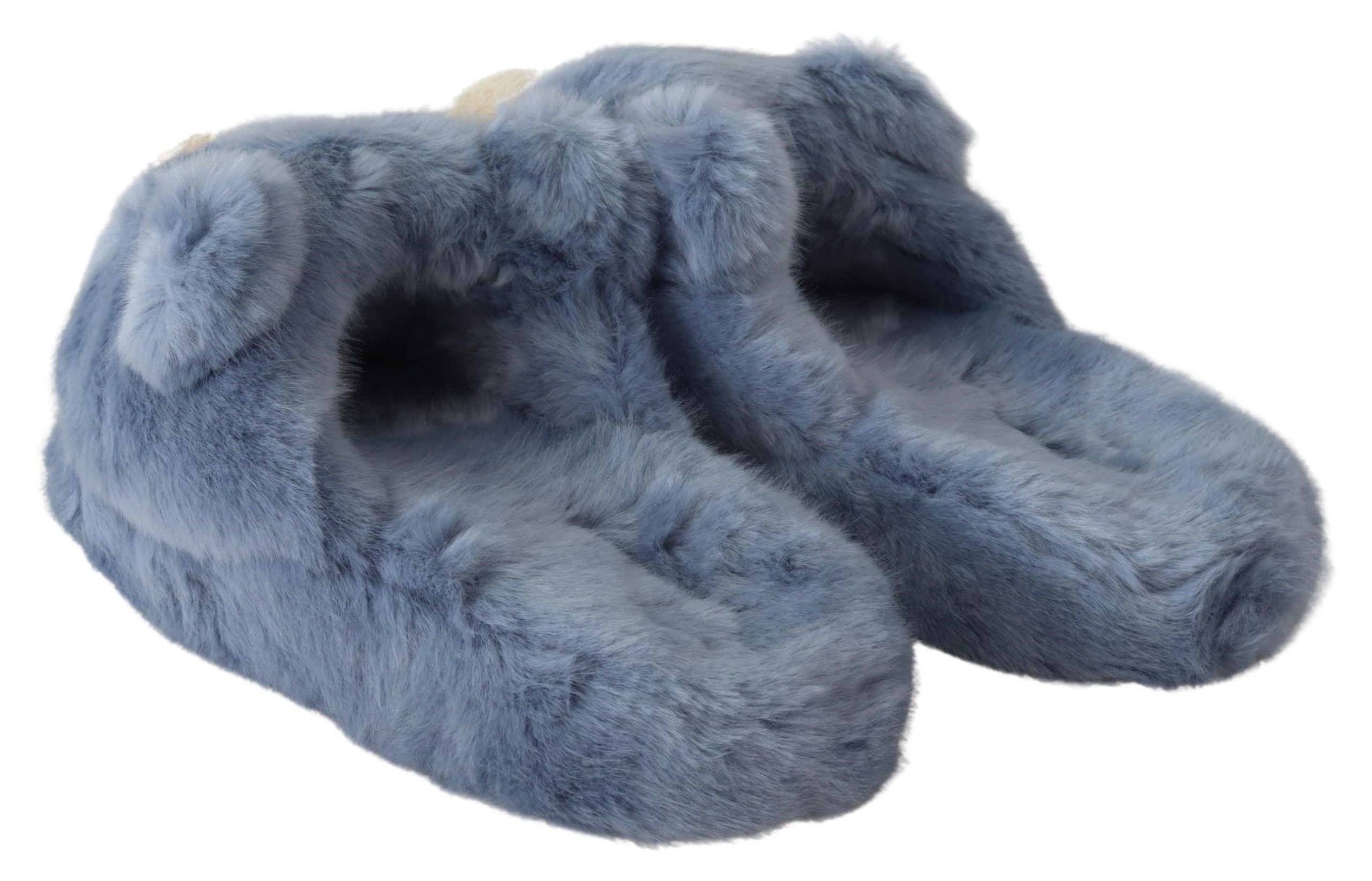 Παπούτσια Dolce &amp; Gabbana Chic Teddy Bear Blue Loafers