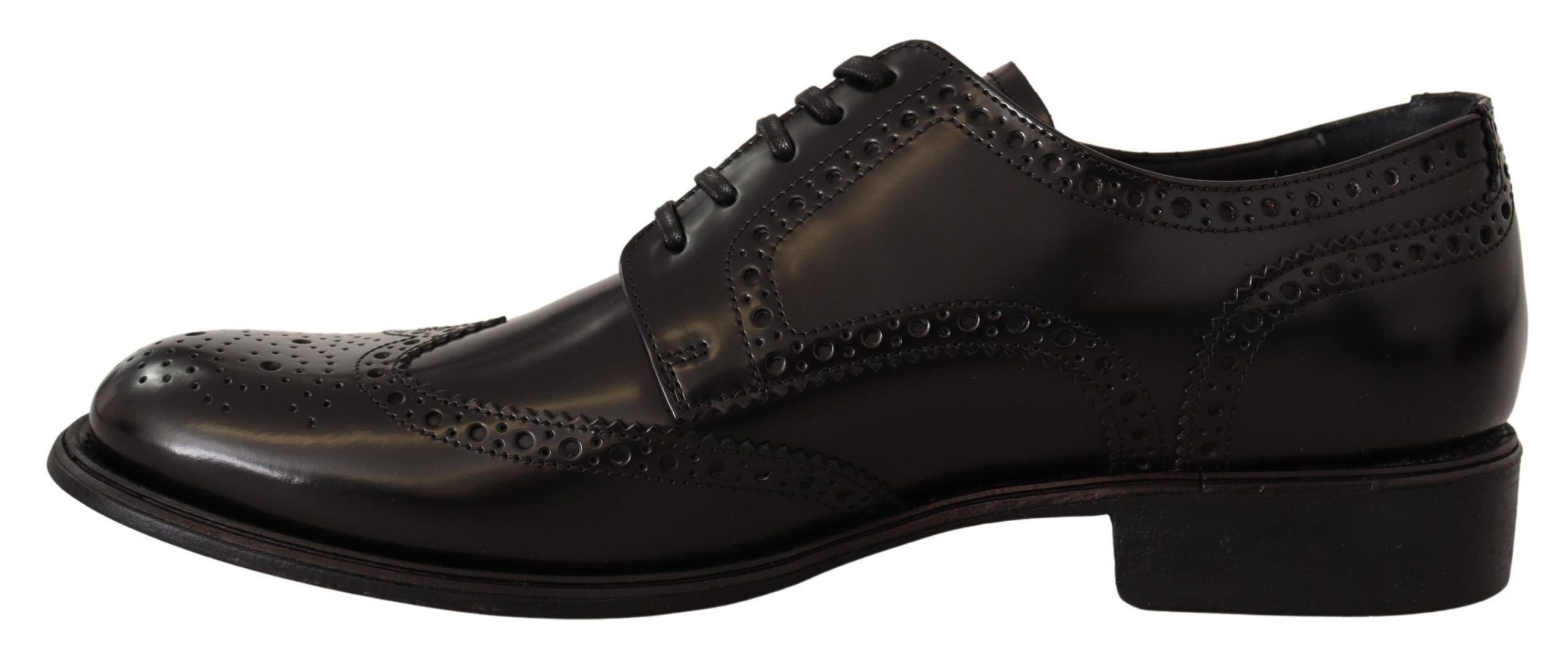 Dolce &amp; Gabbana Κομψά Wingtip Derby παπούτσια Oxford