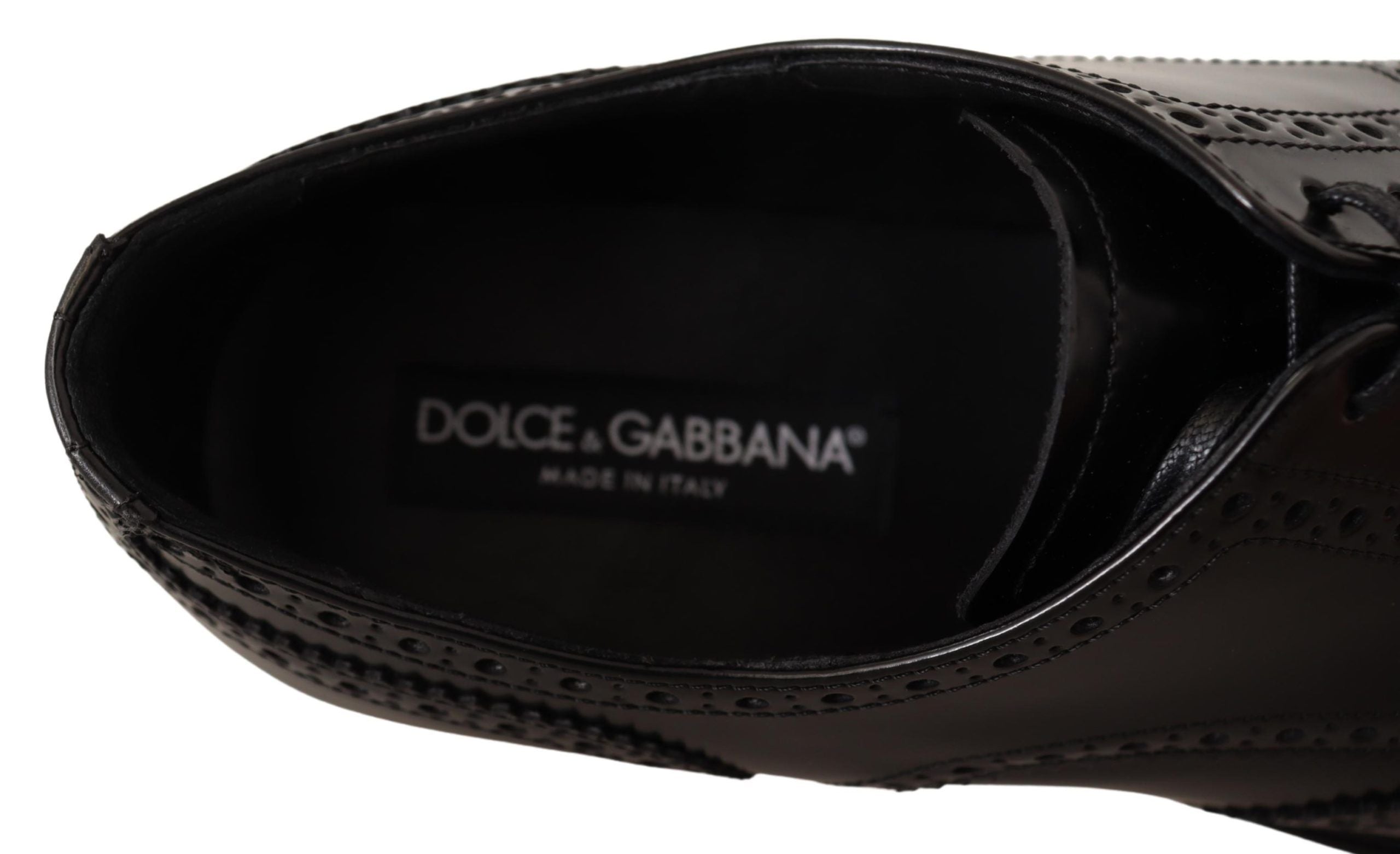 Dolce &amp; Gabbana Κομψά Wingtip Derby παπούτσια Oxford