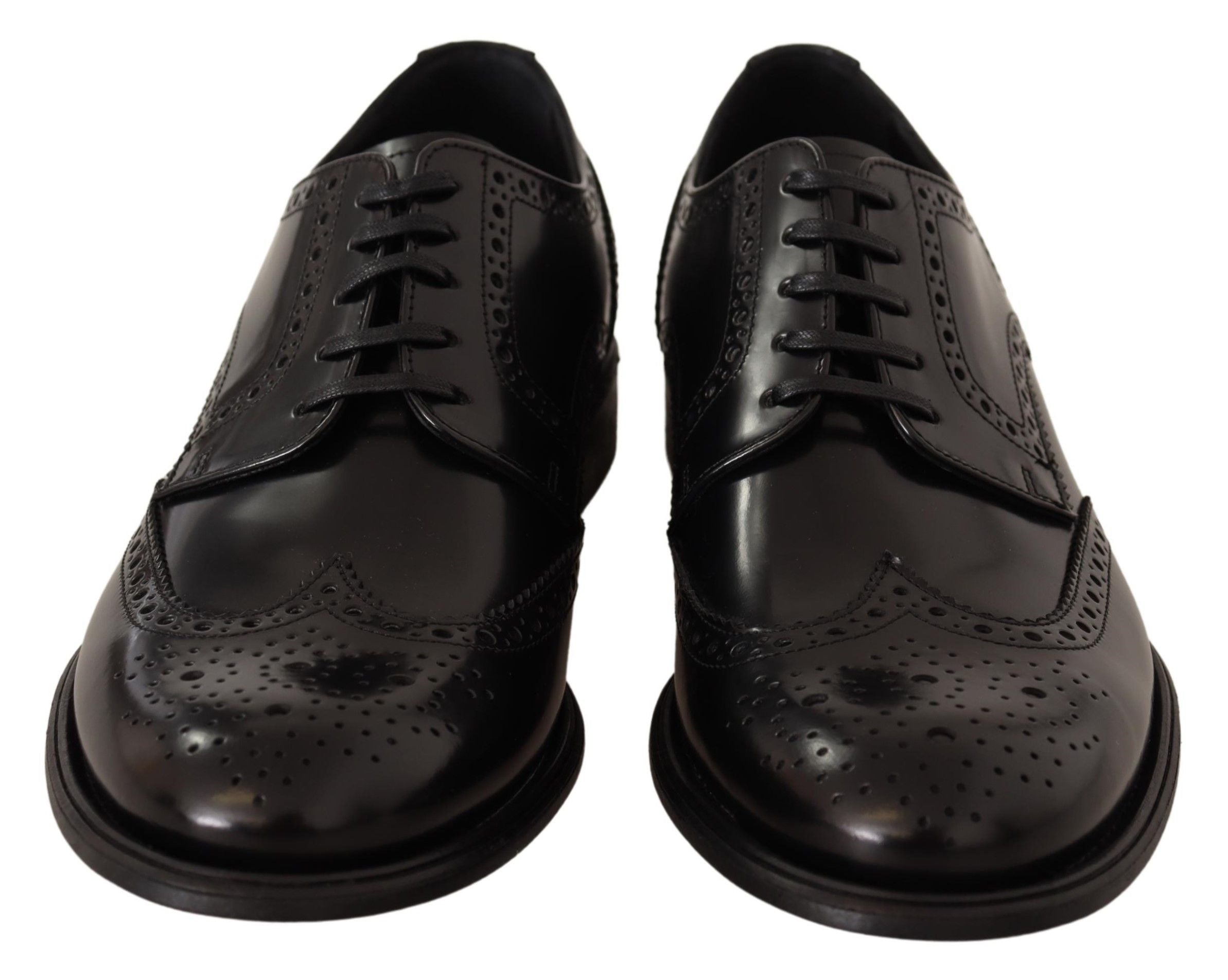 Dolce &amp; Gabbana Κομψά Wingtip Derby παπούτσια Oxford