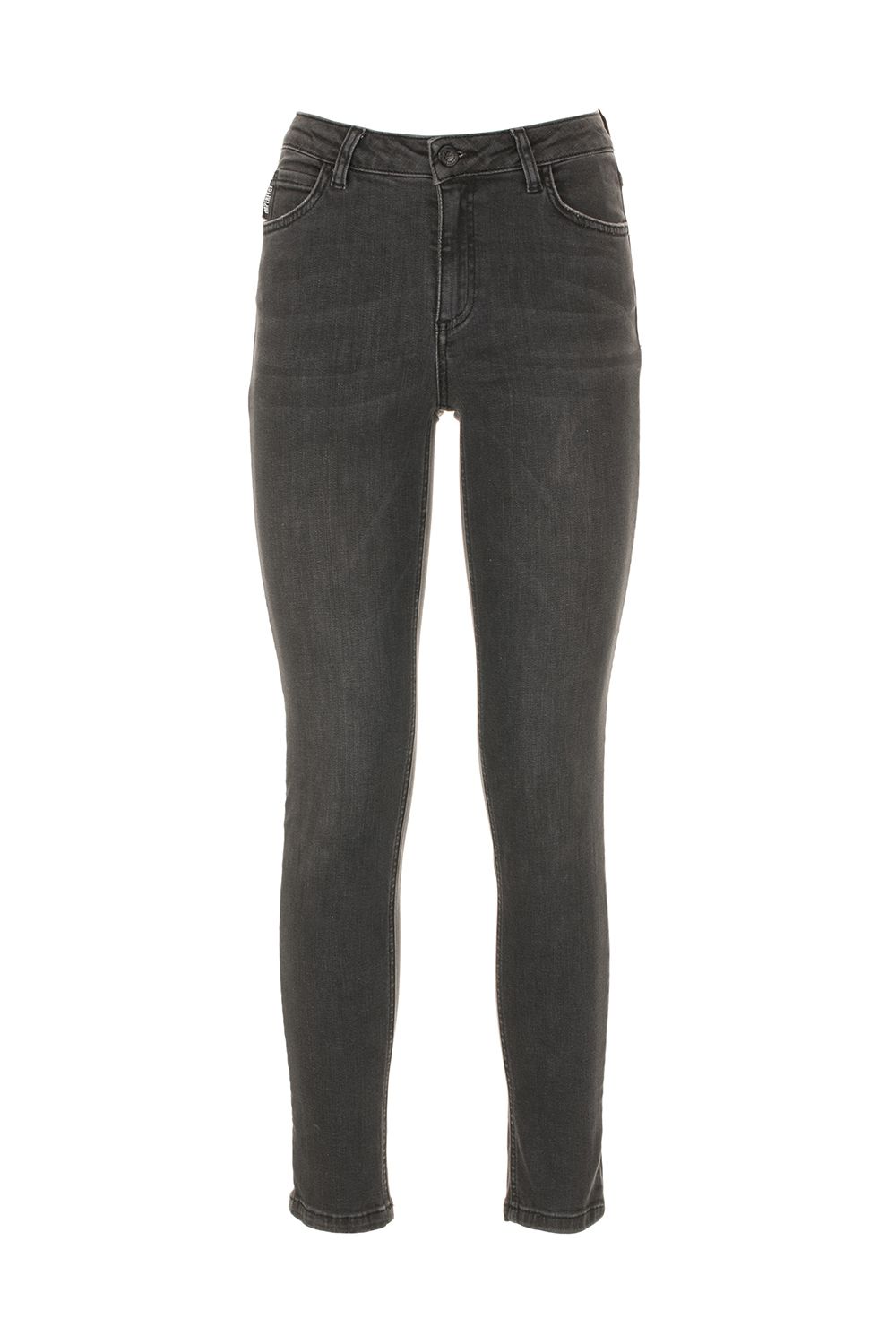 Chic Grey <tc>Imperfect</tc> Denim Elegance