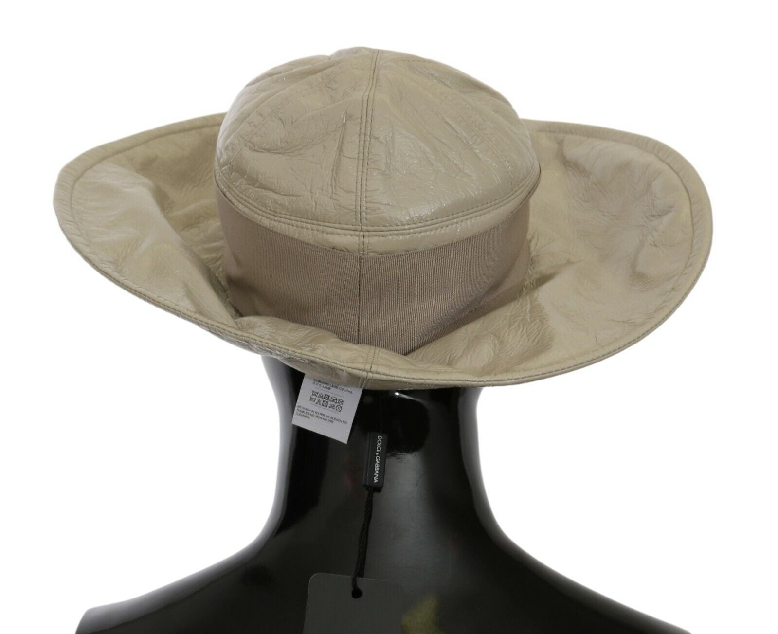 Dolce &amp; Gabbana Elegant Beige Panama Cap - Διαχρονικό αξεσουάρ μόδας