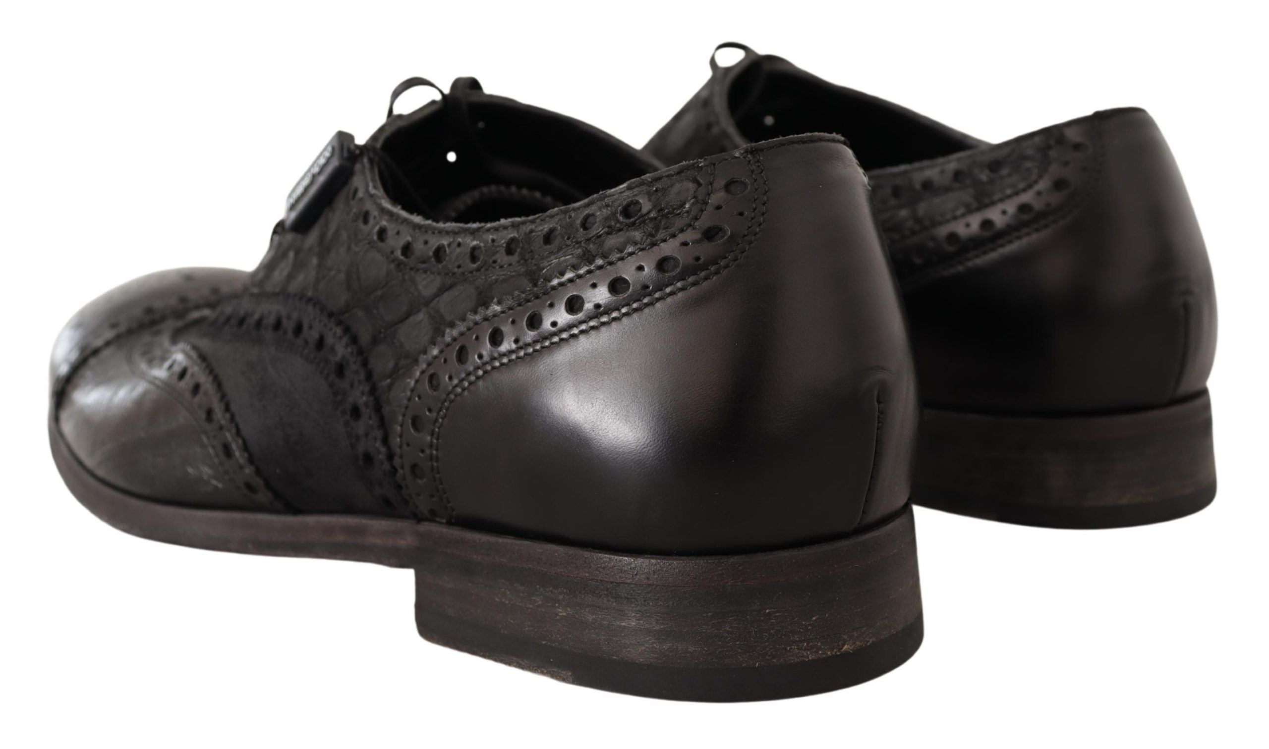 Παπούτσια φόρεμα Dolce &amp; Gabbana Exotic Leather Brogue Derby