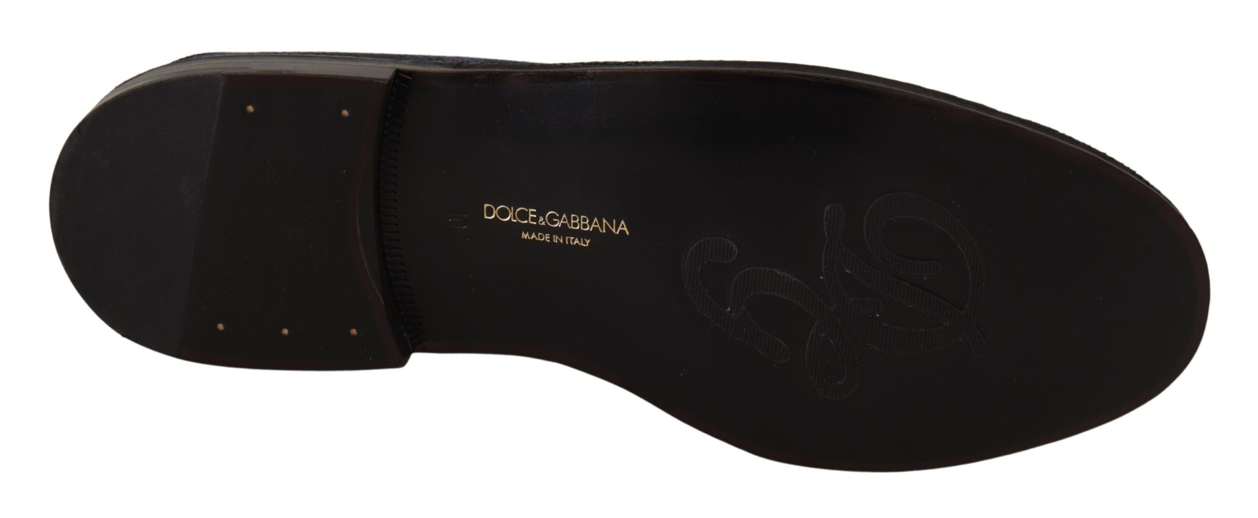 Κομψά Loafers από διάτρητο δέρμα Dolce &amp; Gabbana