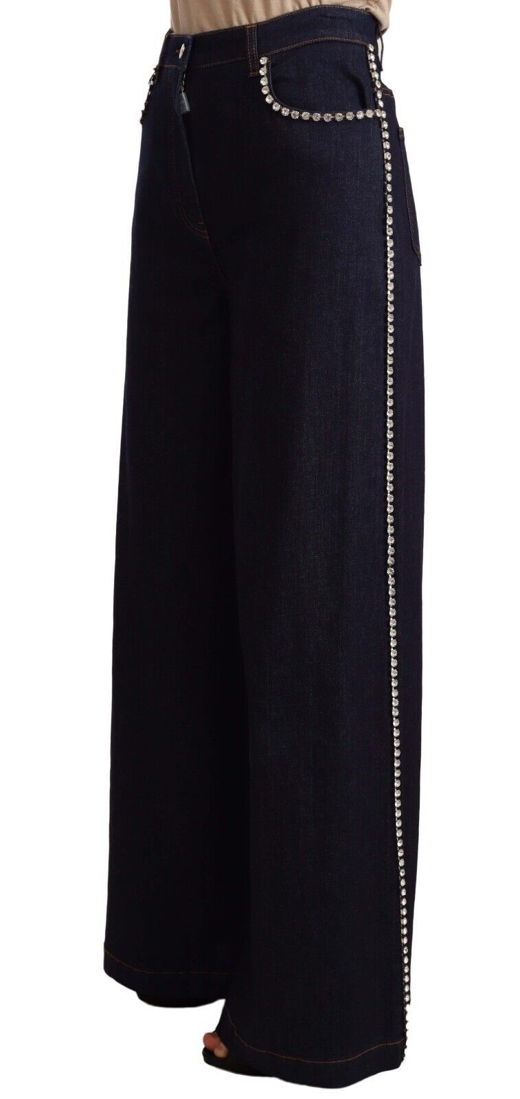 Κομψό τζιν τζιν Dolce &amp; Gabbana Dark Blue Flare