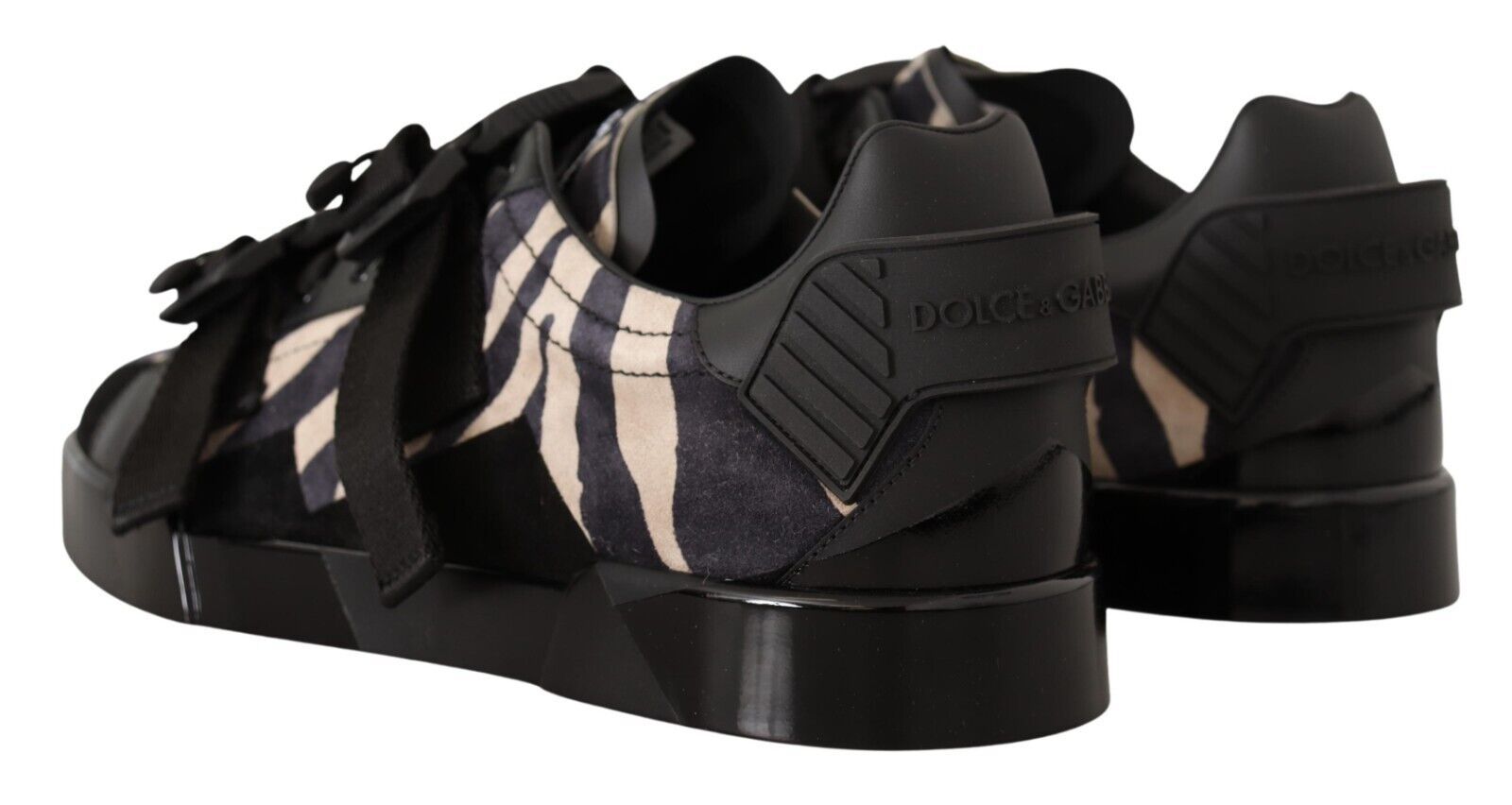 Αθλητικά παπούτσια Dolce &amp; Gabbana Zebra Suede Low Top Fashion