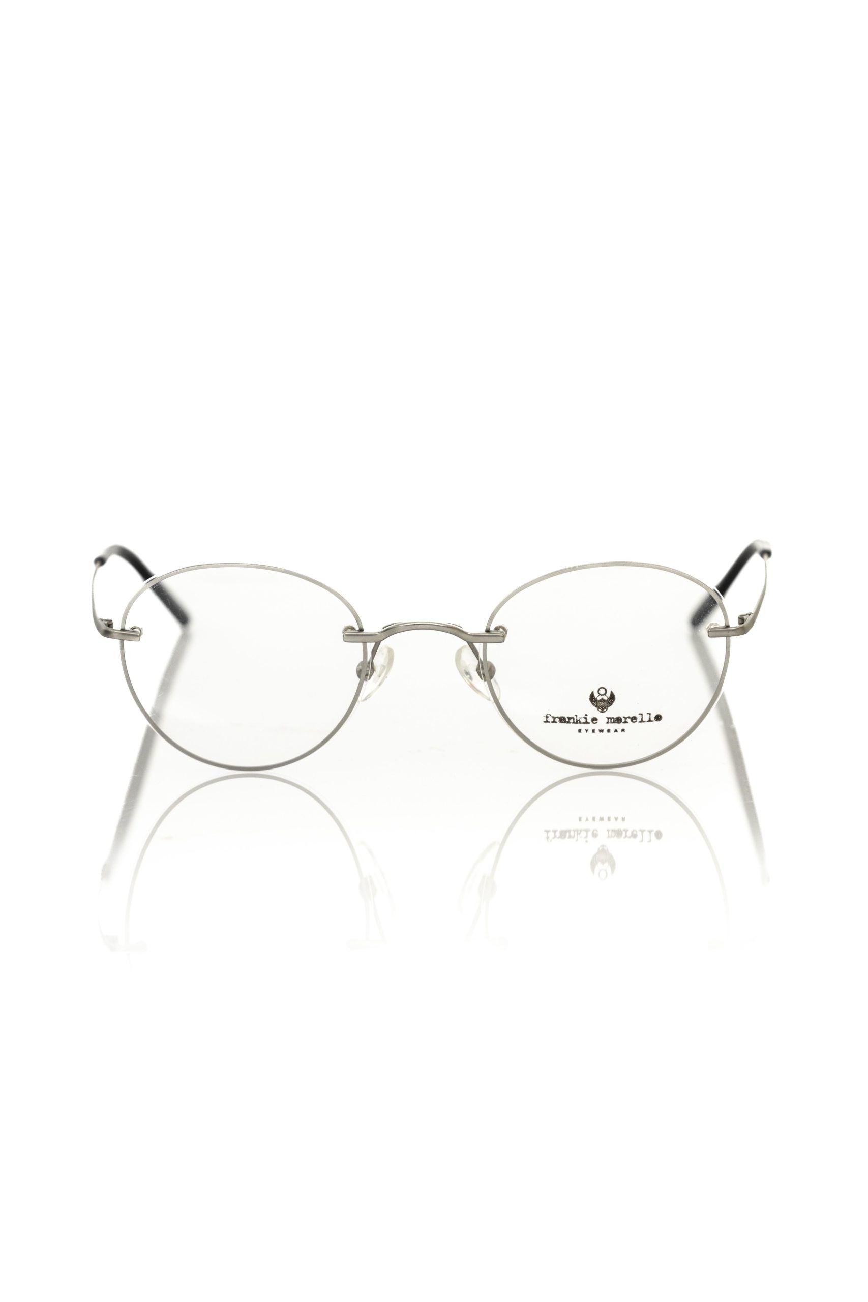 Frankie Morello Silver Metallic Unisex Frame