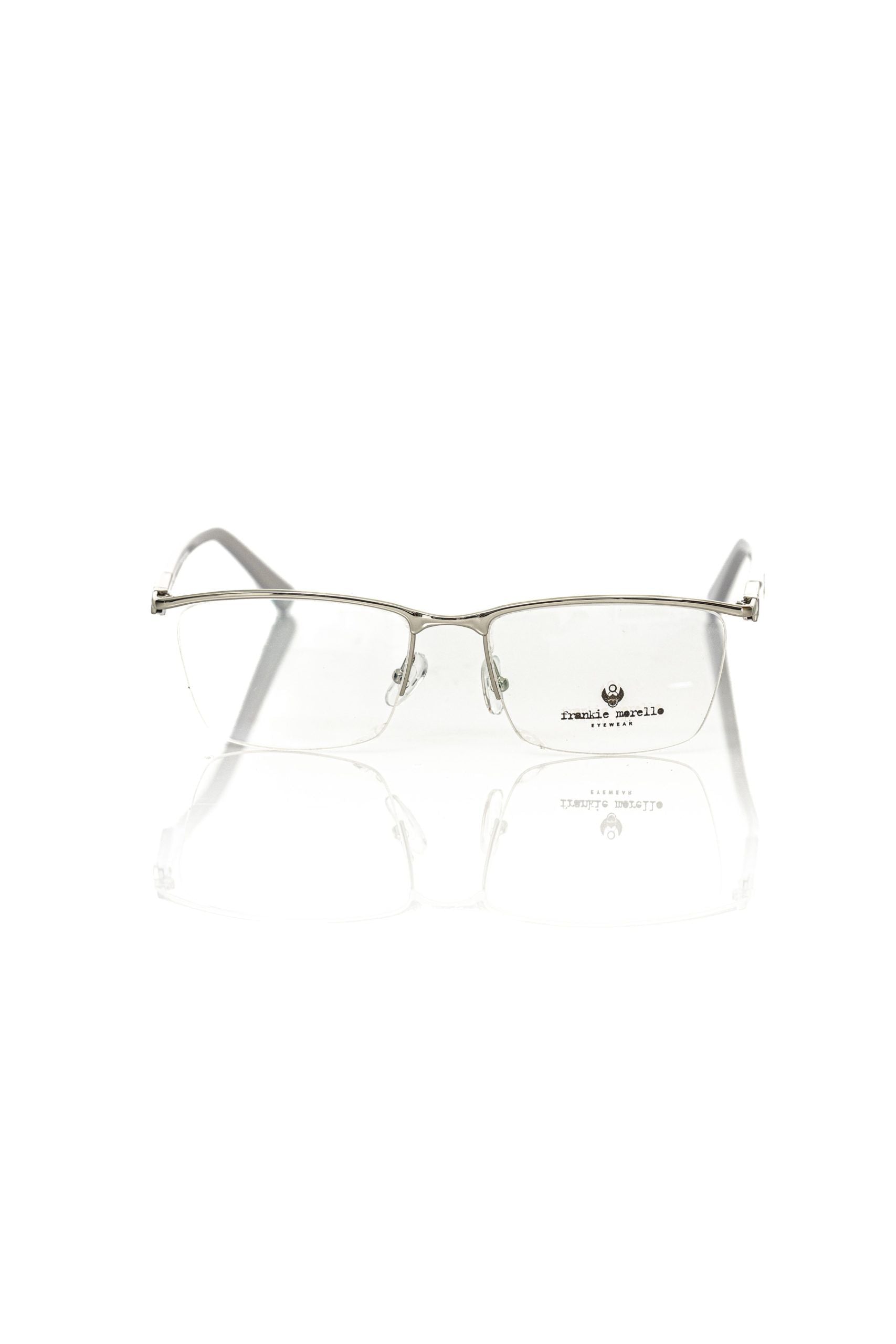 Frankie Morello Glamorous Gold-Tone Clubmaster Spectacles