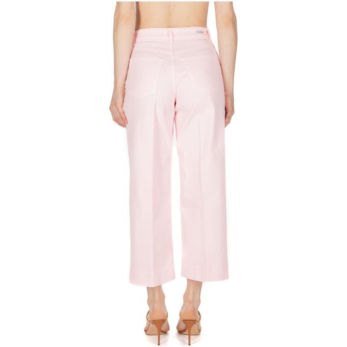 Chic Pink Cotton Denim από τον Don The Fuller