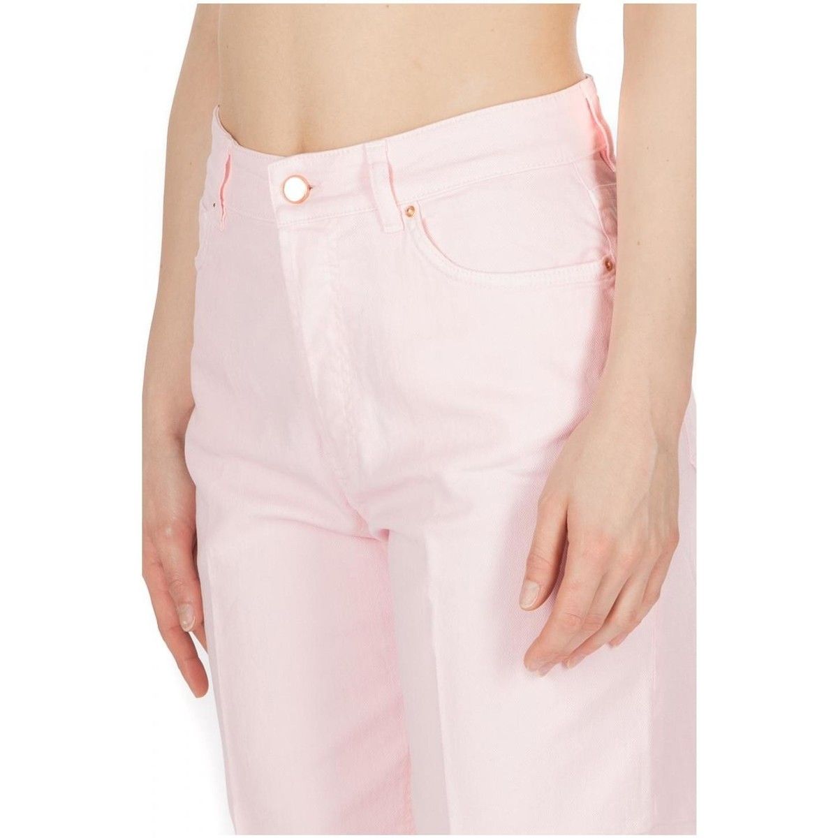 Chic Pink Cotton Denim από τον Don The Fuller