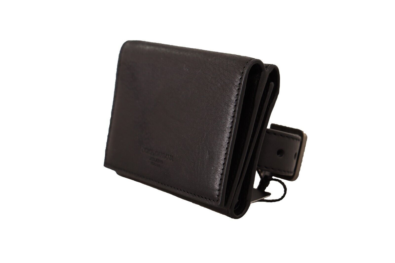 Κομψό Trifold Leather Multi Kit αξεσουάρ Dolce &amp; Gabbana