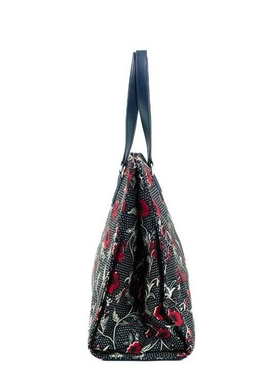 Τσάντα ώμου Tory Burch Medium Nylon Retro Batik Print Shoulder Tote