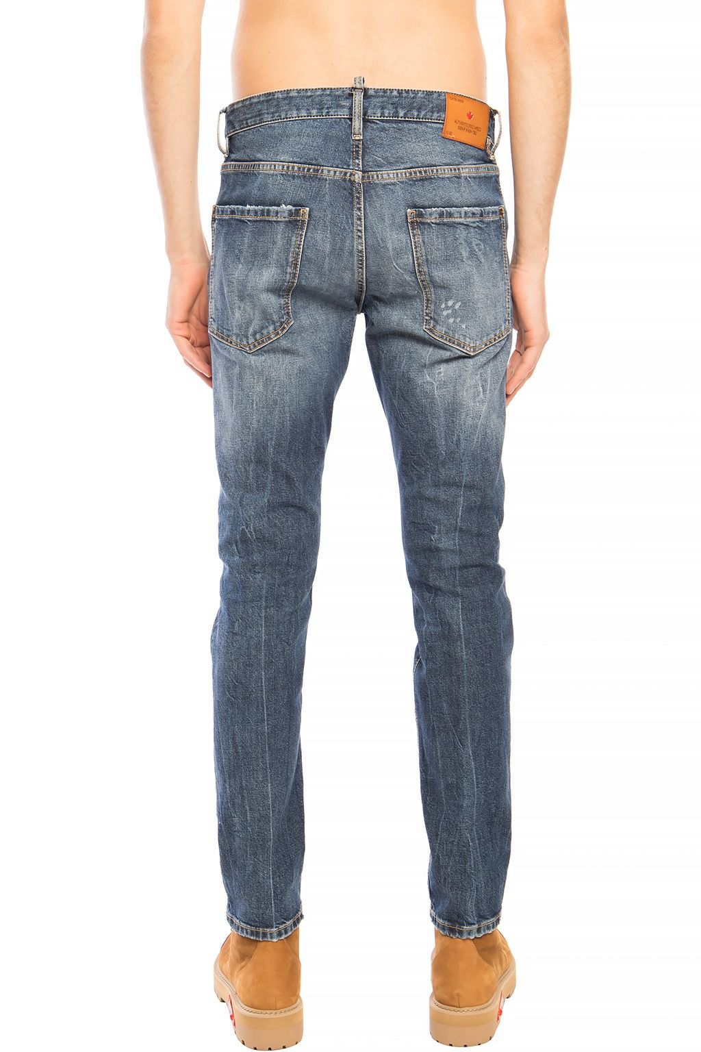 Τζιν παντελόνι Dsquared² Navy Distressed 'Cool Guy Jean'