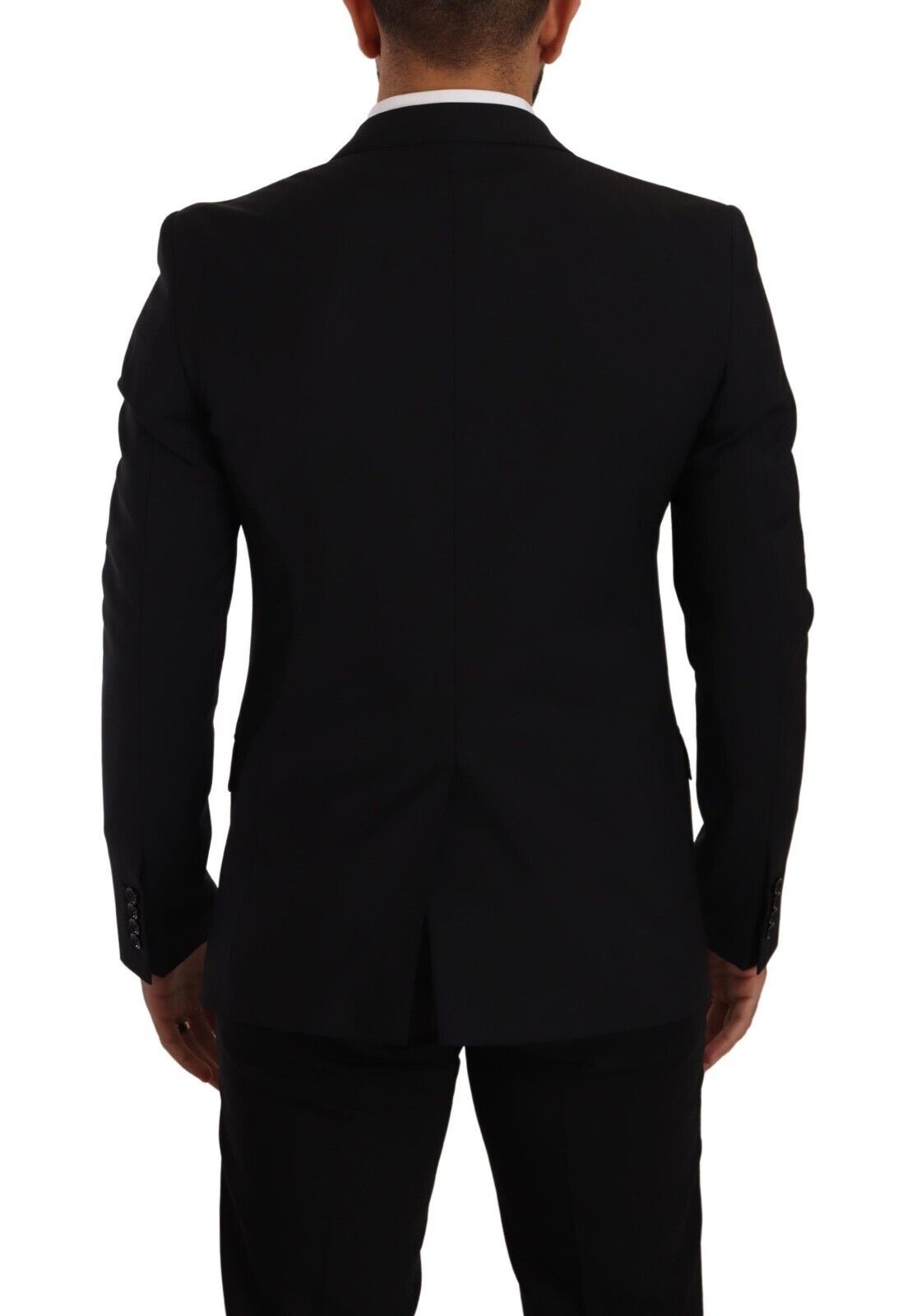 Μπλέιζερ και γιλέκο Dolce &amp; Gabbana Elegant Black Martini Slim Fit