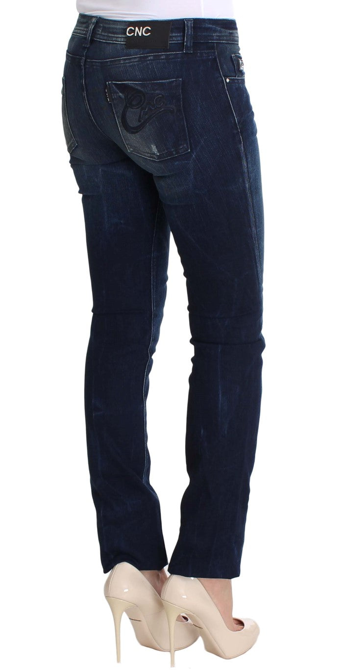 Κοστούμι National Chic Slim Fit Skinny Blue Jeans