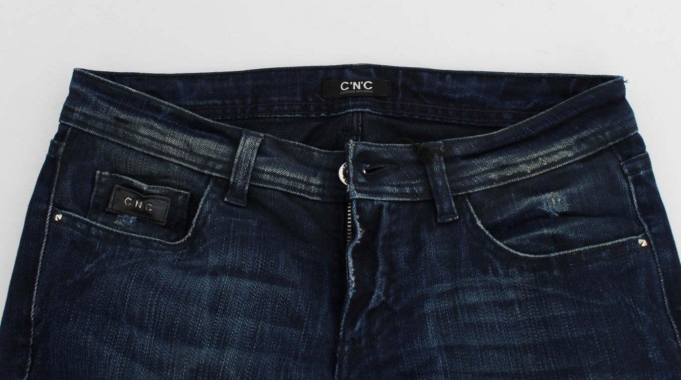 Κοστούμι National Chic Slim Fit Skinny Blue Jeans