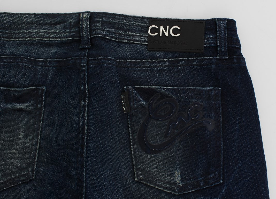 Κοστούμι National Chic Slim Fit Skinny Blue Jeans