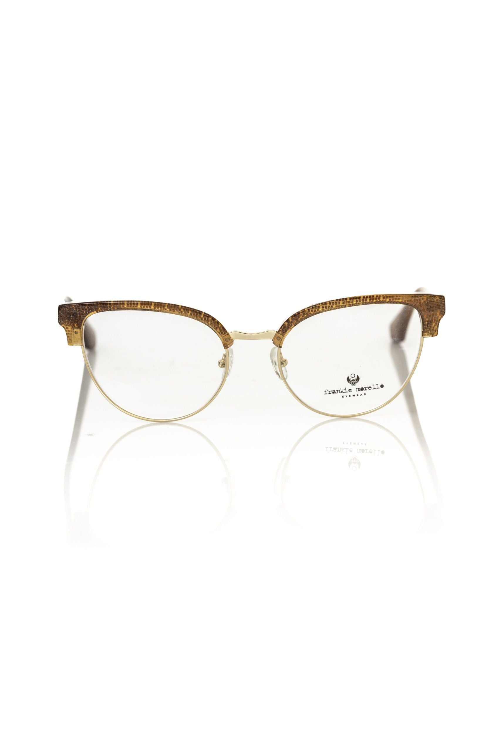 Frankie Morello Brown Metallic Women Frame