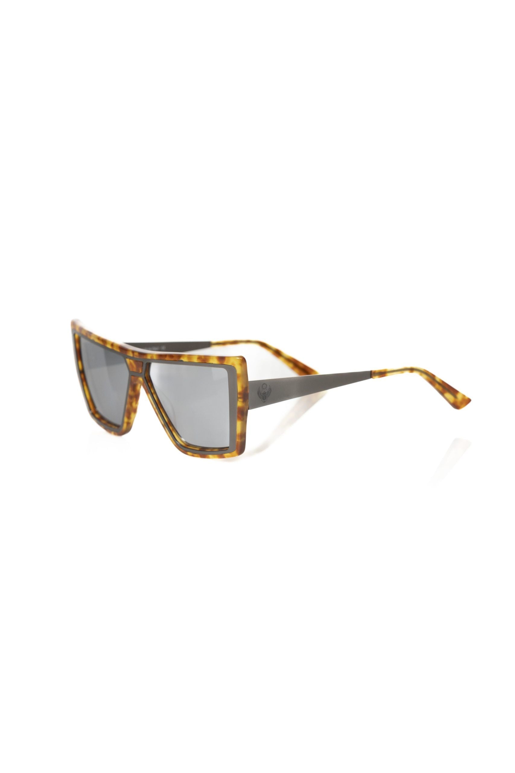 Τετράγωνα γυαλιά ηλίου Frankie Morello Chic Tortoise Shell