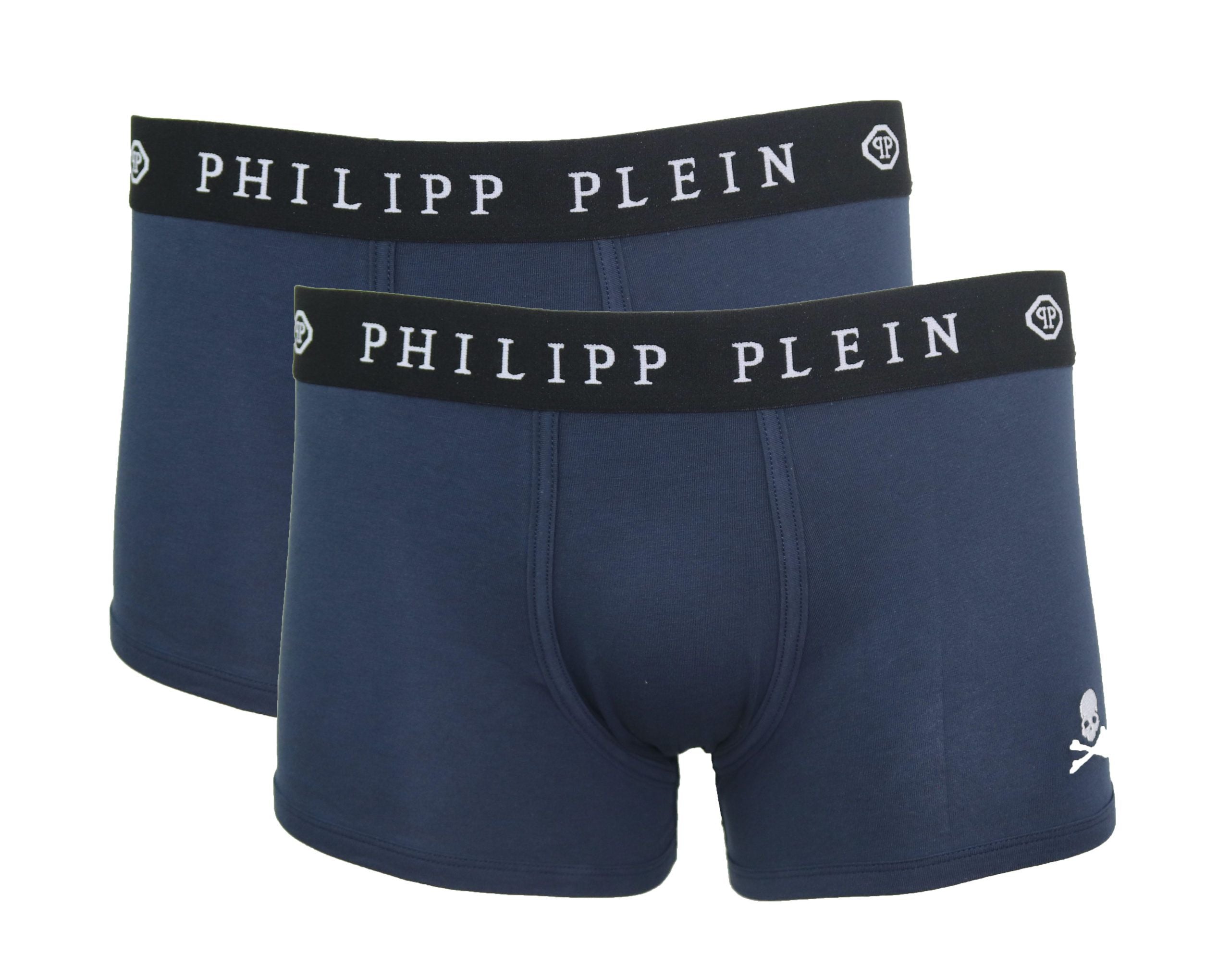 Philipp Plein Μπλε Βαμβακερά Ανδρικά Boxer