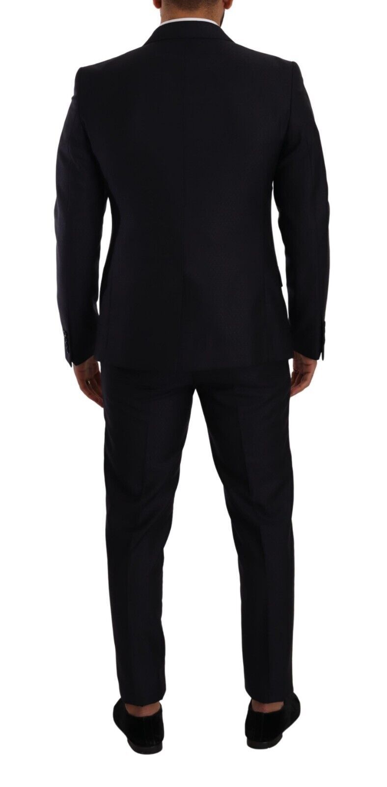 Ανδρικό κοστούμι Dolce &amp; Gabbana Elegant Slim Fit Wool Silk Cashmere