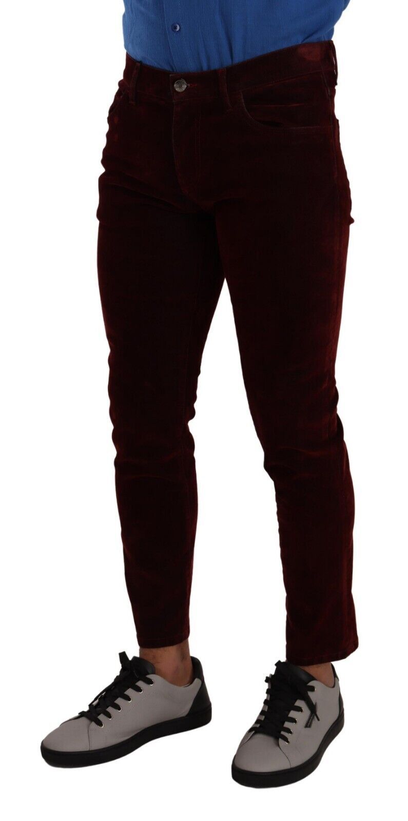 Skinny τζιν Dolce &amp; Gabbana Bordeaux Slim Fit