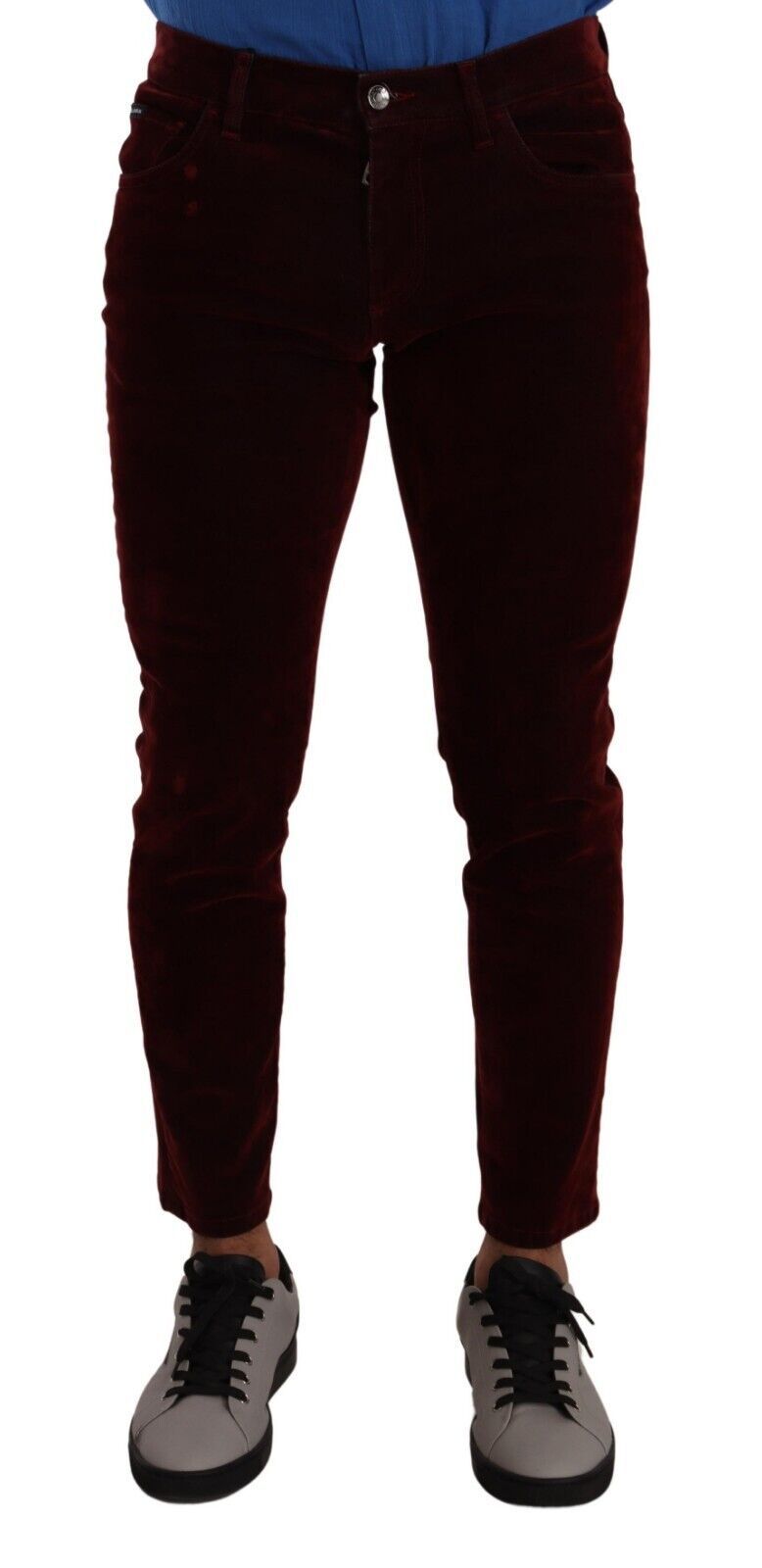 Skinny τζιν Dolce &amp; Gabbana Bordeaux Slim Fit