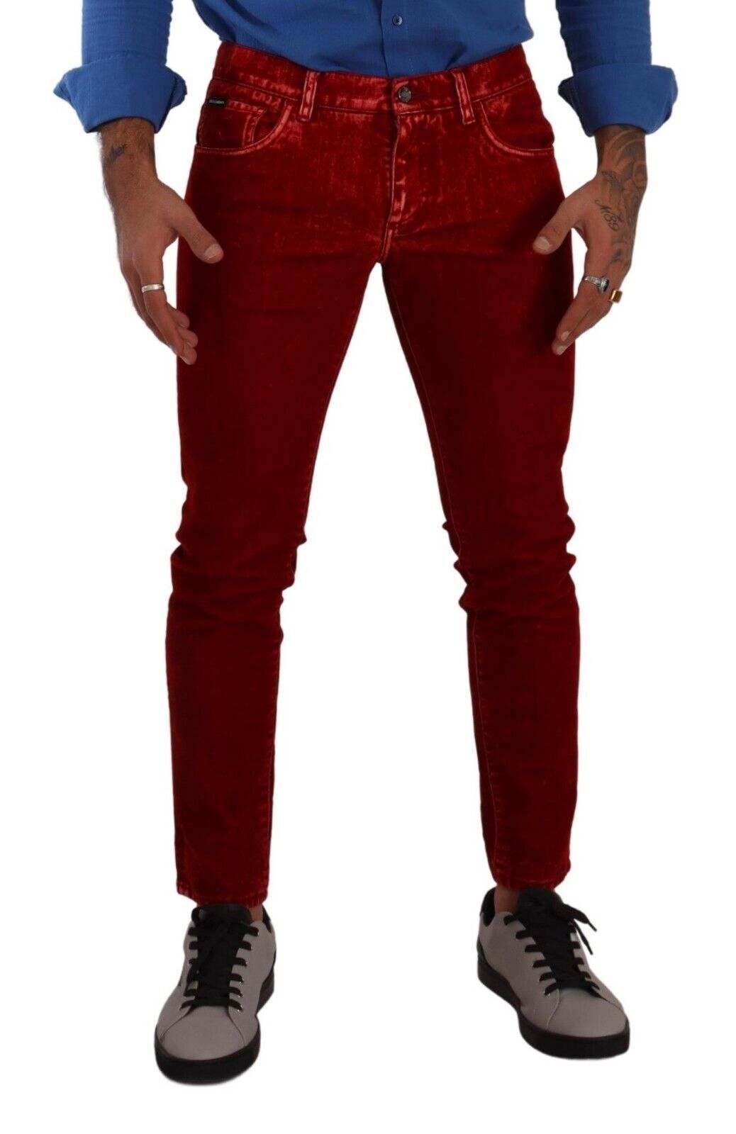 Τζιν σχεδιαστών Dolce &amp; Gabbana Ravishing Red Slim Fit