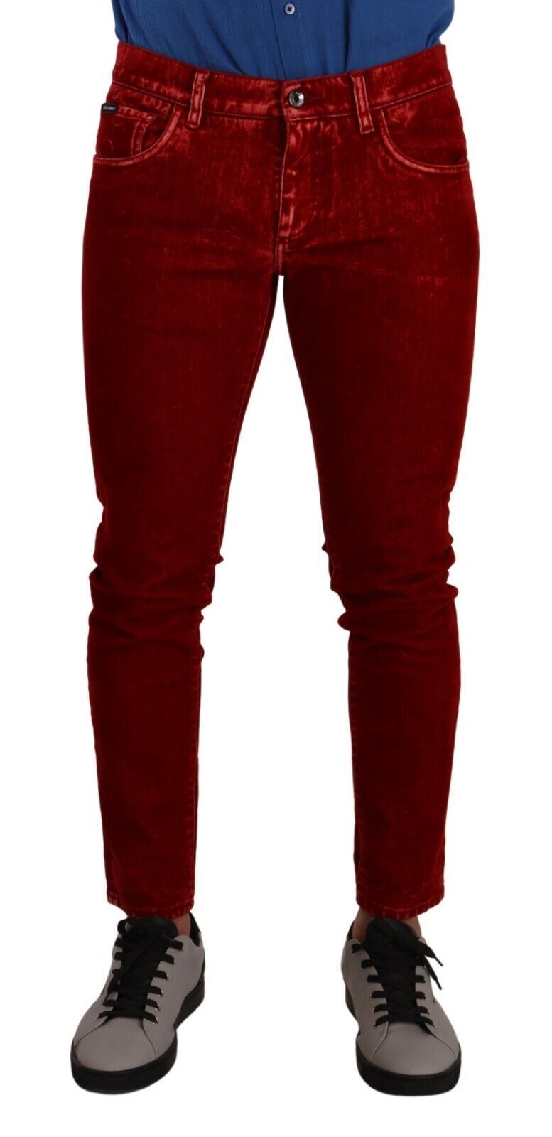 Τζιν σχεδιαστών Dolce &amp; Gabbana Ravishing Red Slim Fit