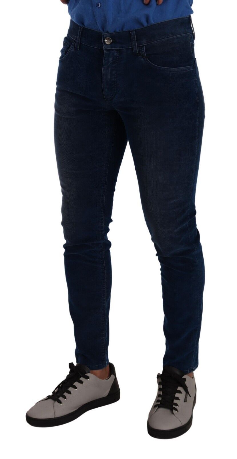 Dolce &amp; Gabbana Sleek Dark Blue Slim Fit Jeans