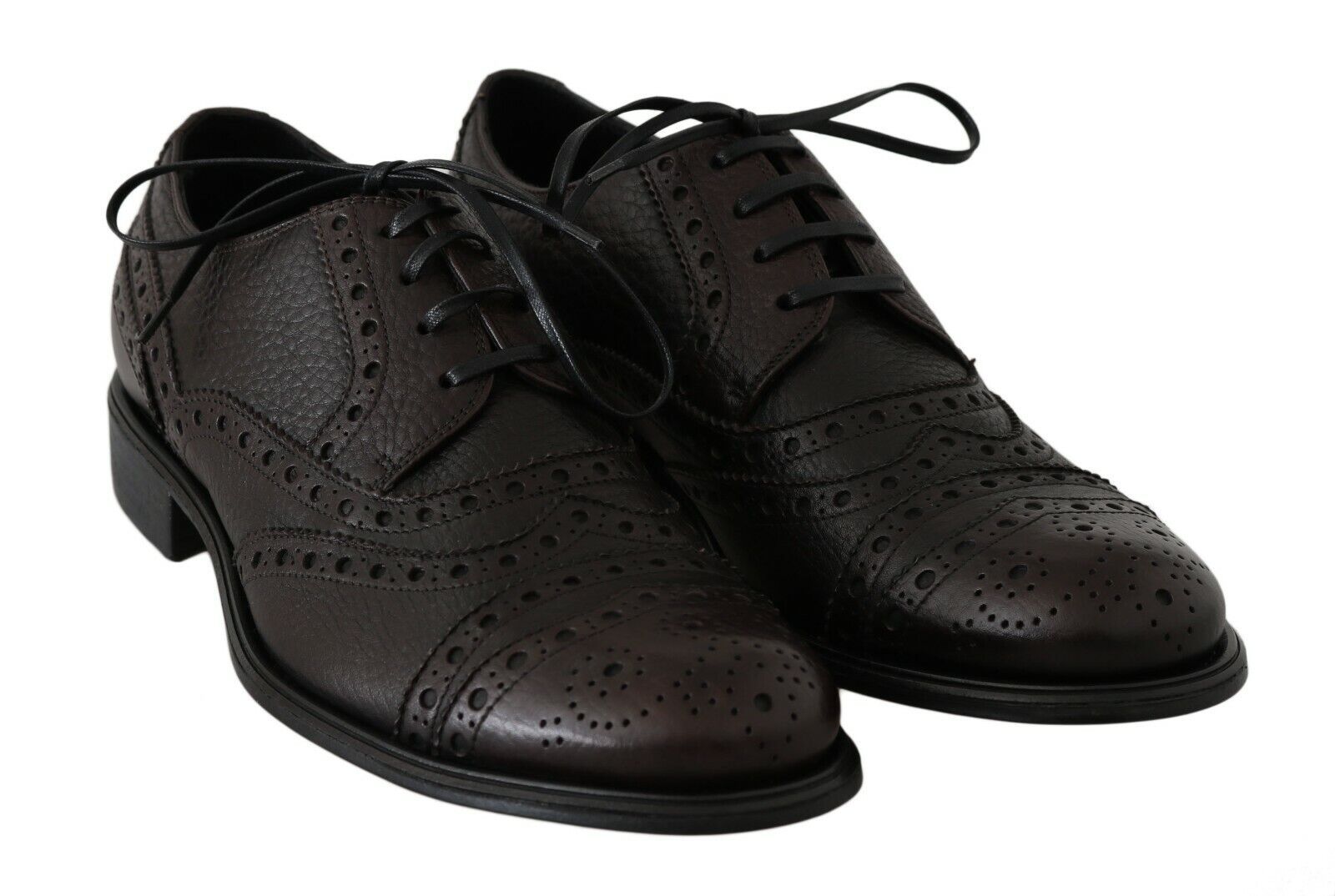 Dolce &amp; Gabbana Κομψά Wingtip Derby φόρεμα παπούτσια