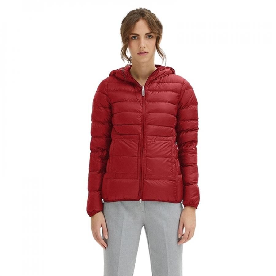 Centogrammi Elegant Ultra Light Hooded Down Jacket