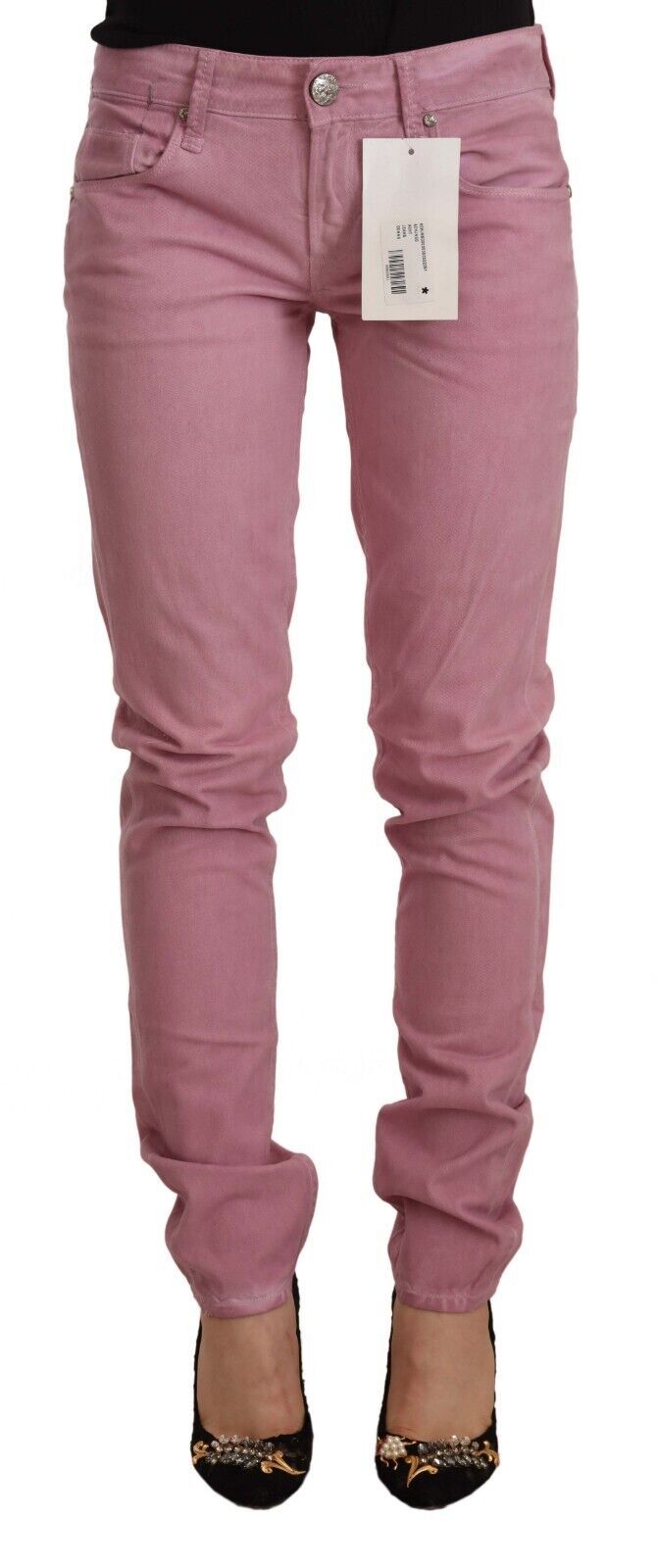 Τζιν τζιν Acht Elegant Pink Slim Fit