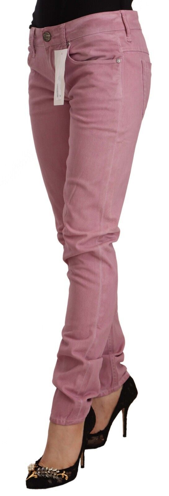 Τζιν τζιν Acht Elegant Pink Slim Fit