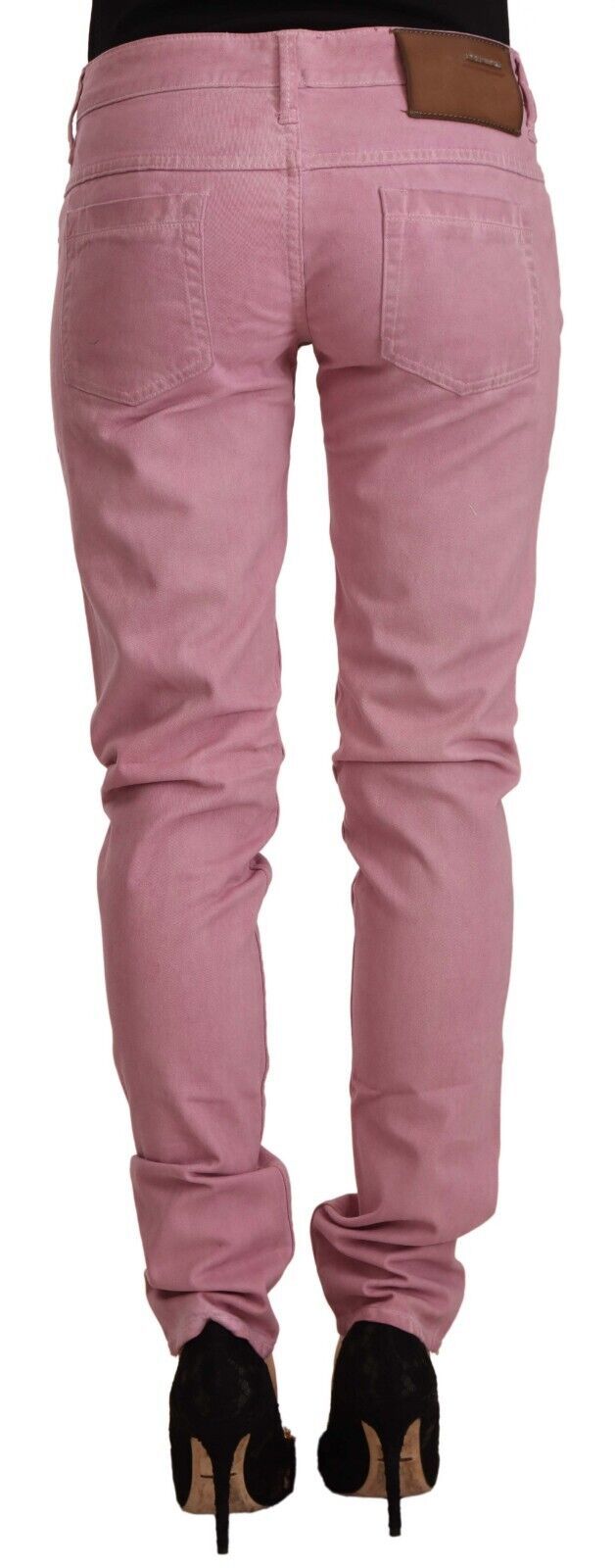 Τζιν τζιν Acht Elegant Pink Slim Fit