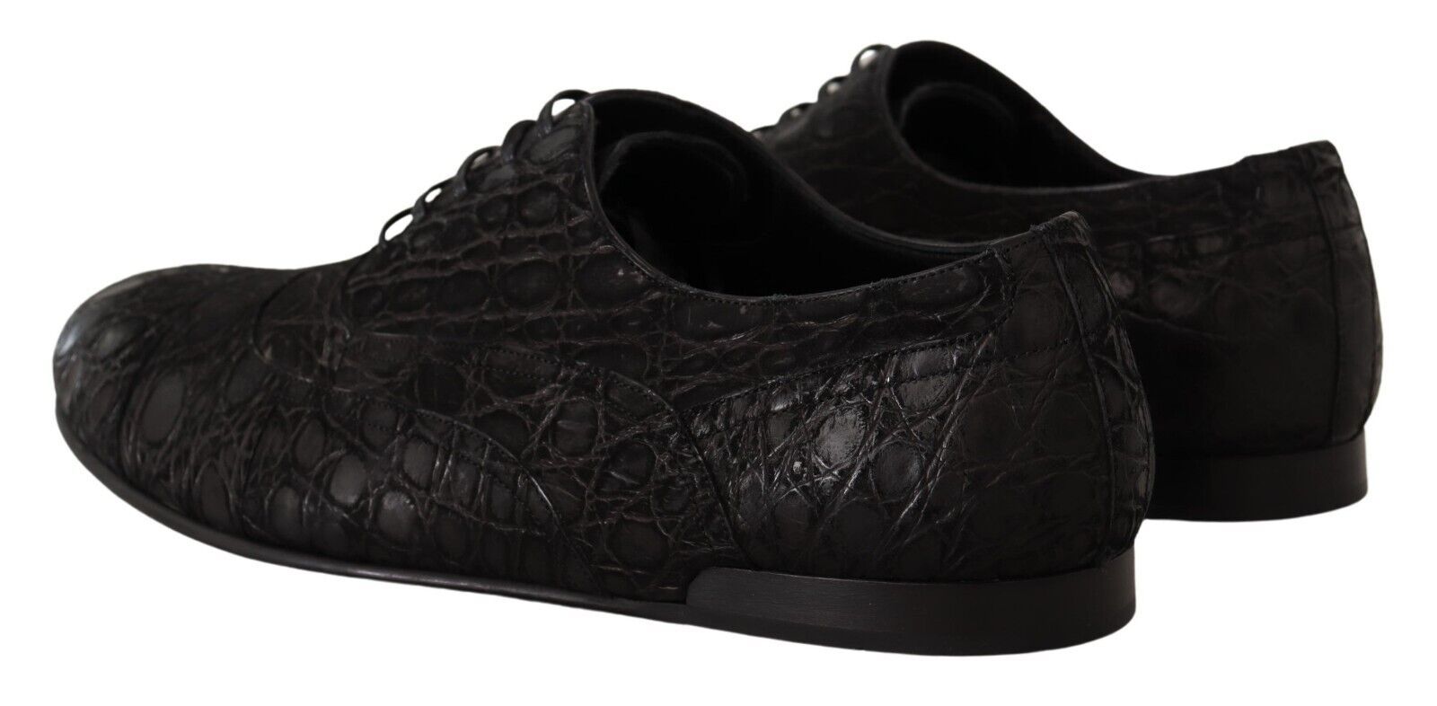 Dolce & Gabbana Elegant Exotic Leather Oxford Shoes