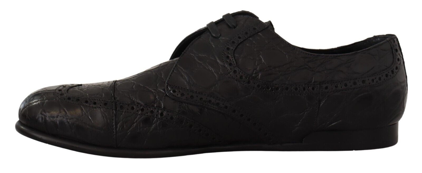 Dolce &amp; Gabbana Exquisite Exotic Leather Derby Shoes