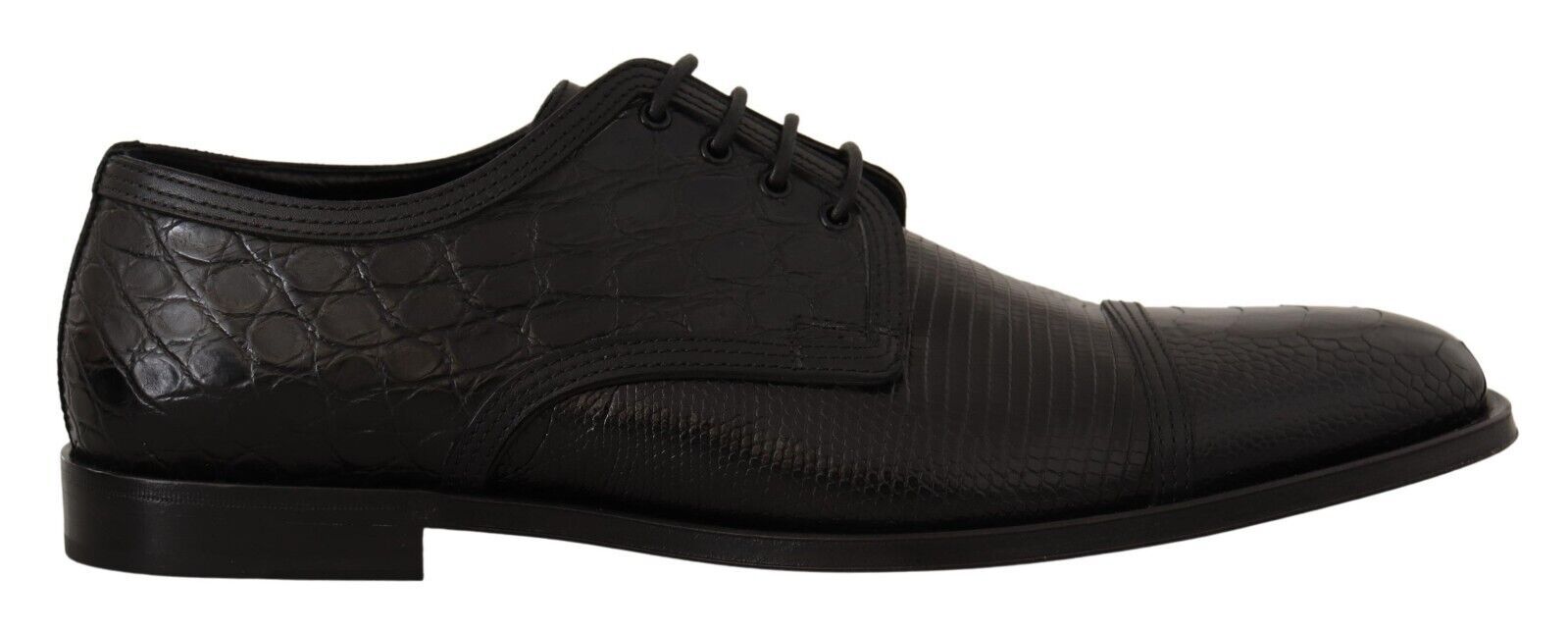 Dolce &amp; Gabbana Exotic Leather Formal Lace-Up παπούτσια